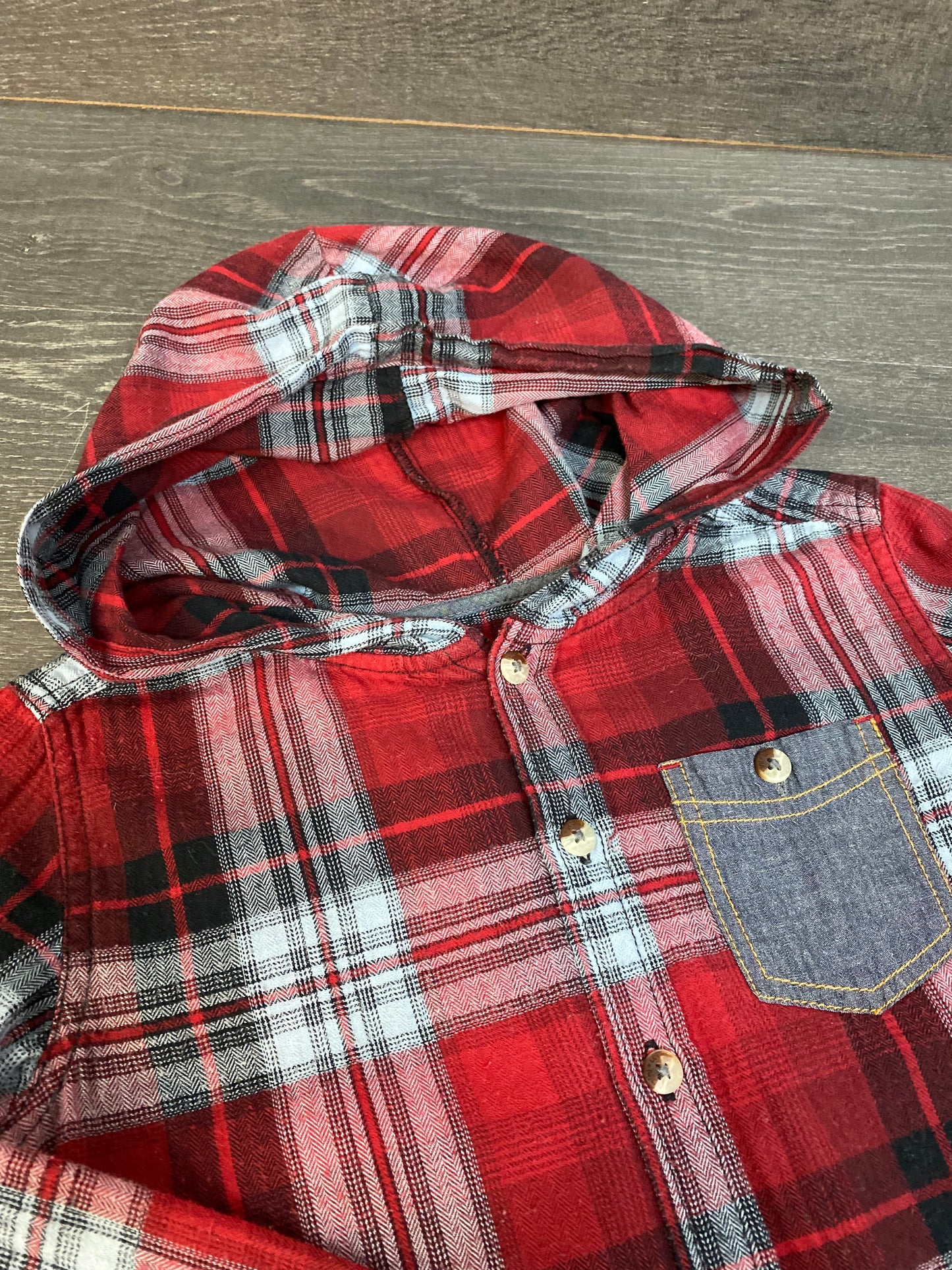 Friperie - souris mini - 7 ans - chemise