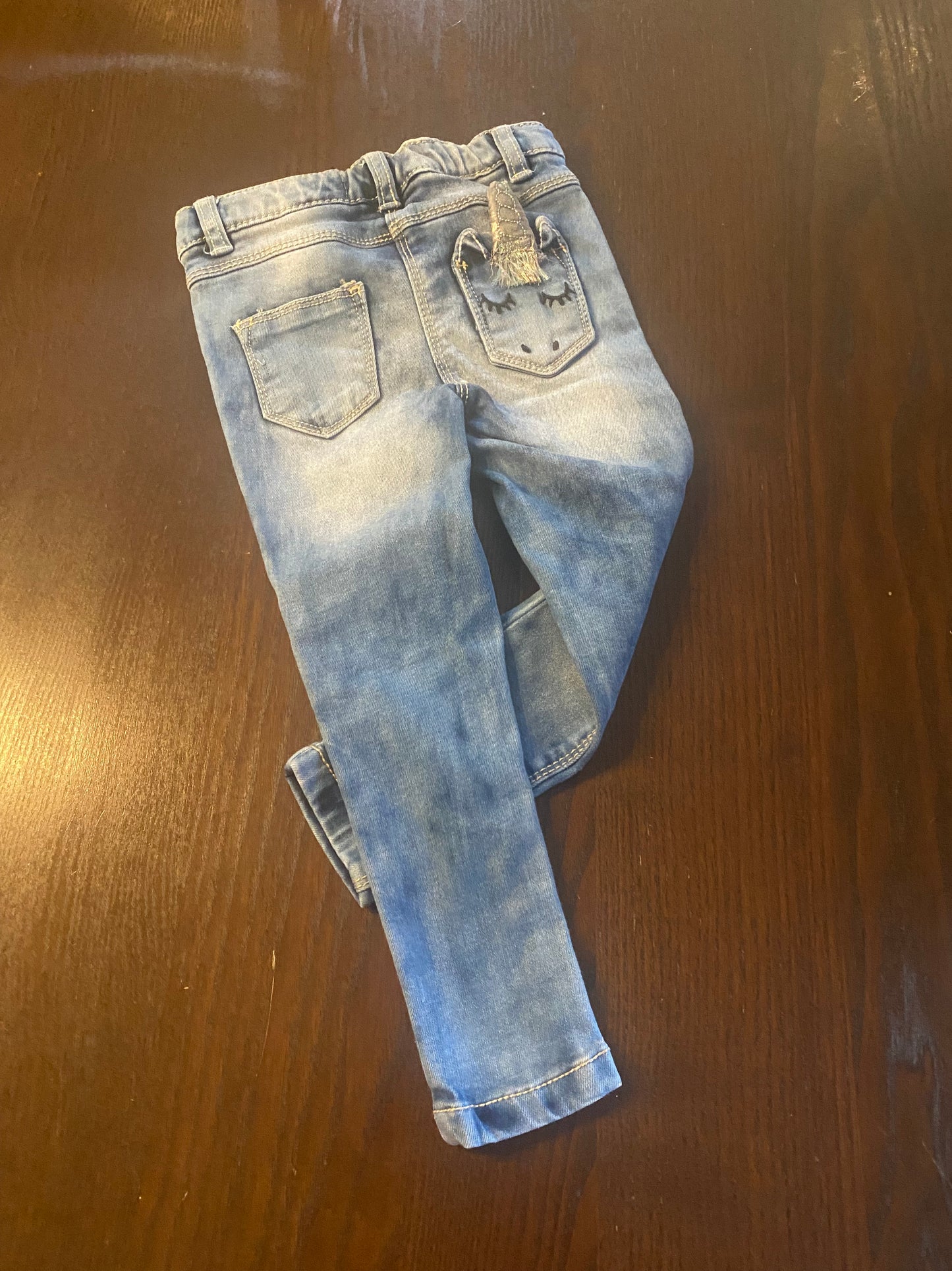Friperie - next - jeans skinny - 3 ans