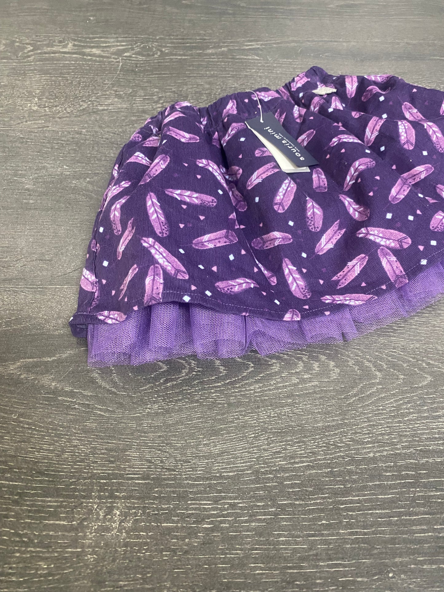 Jupe reversible - souris mini - neuve - 12-18 mois
