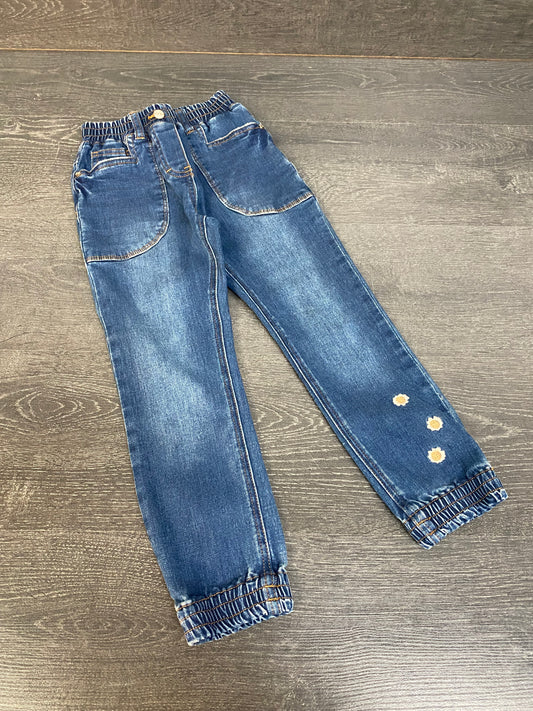 Friperie - jeans jogger - souris mini - 6 ans - mini qq chose voir la photo