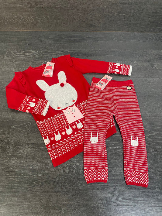 Tunique et legging de tricot - 18-24 mois - souris mini
