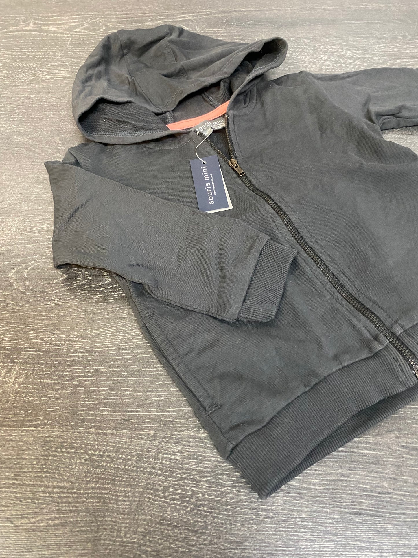 Veste - souris mini - 18-24 mois - print au dos mini imperfections