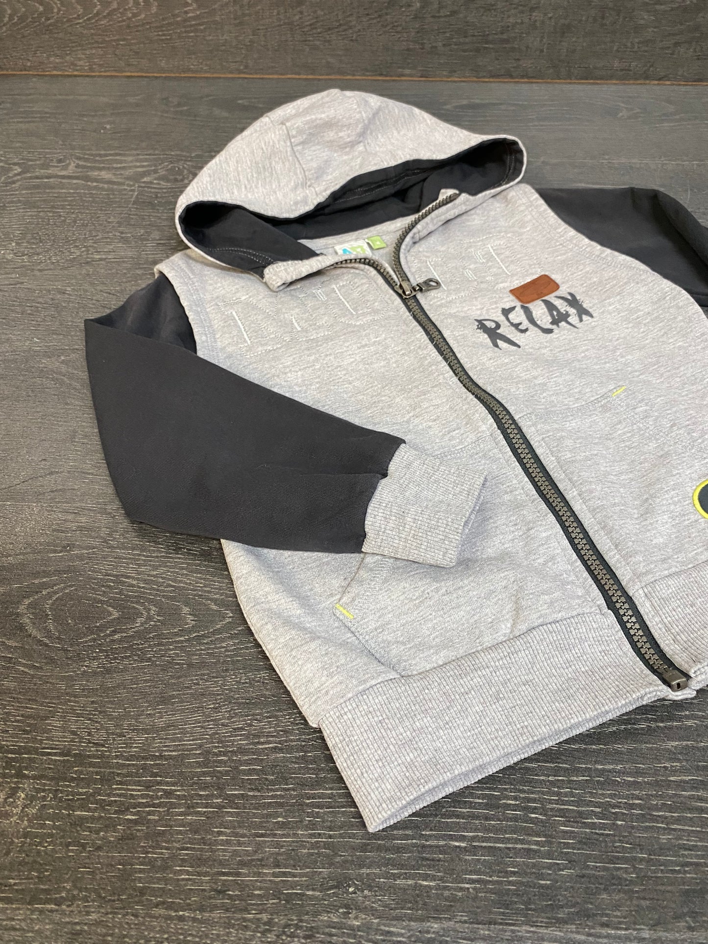 Friperie - nano - 4 ans - veste capuchon