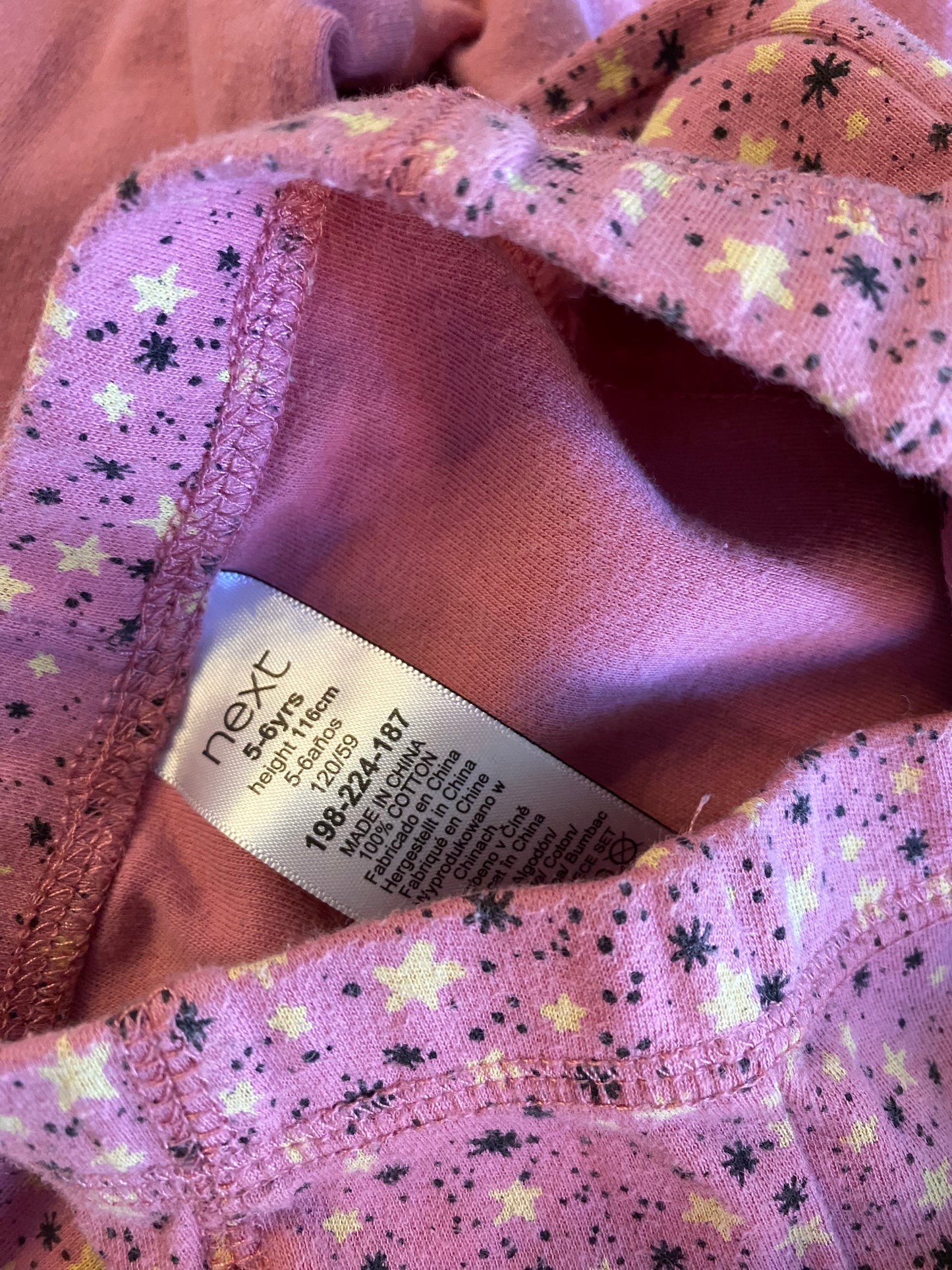 Friperie - pyjama - next - 5-6 ans