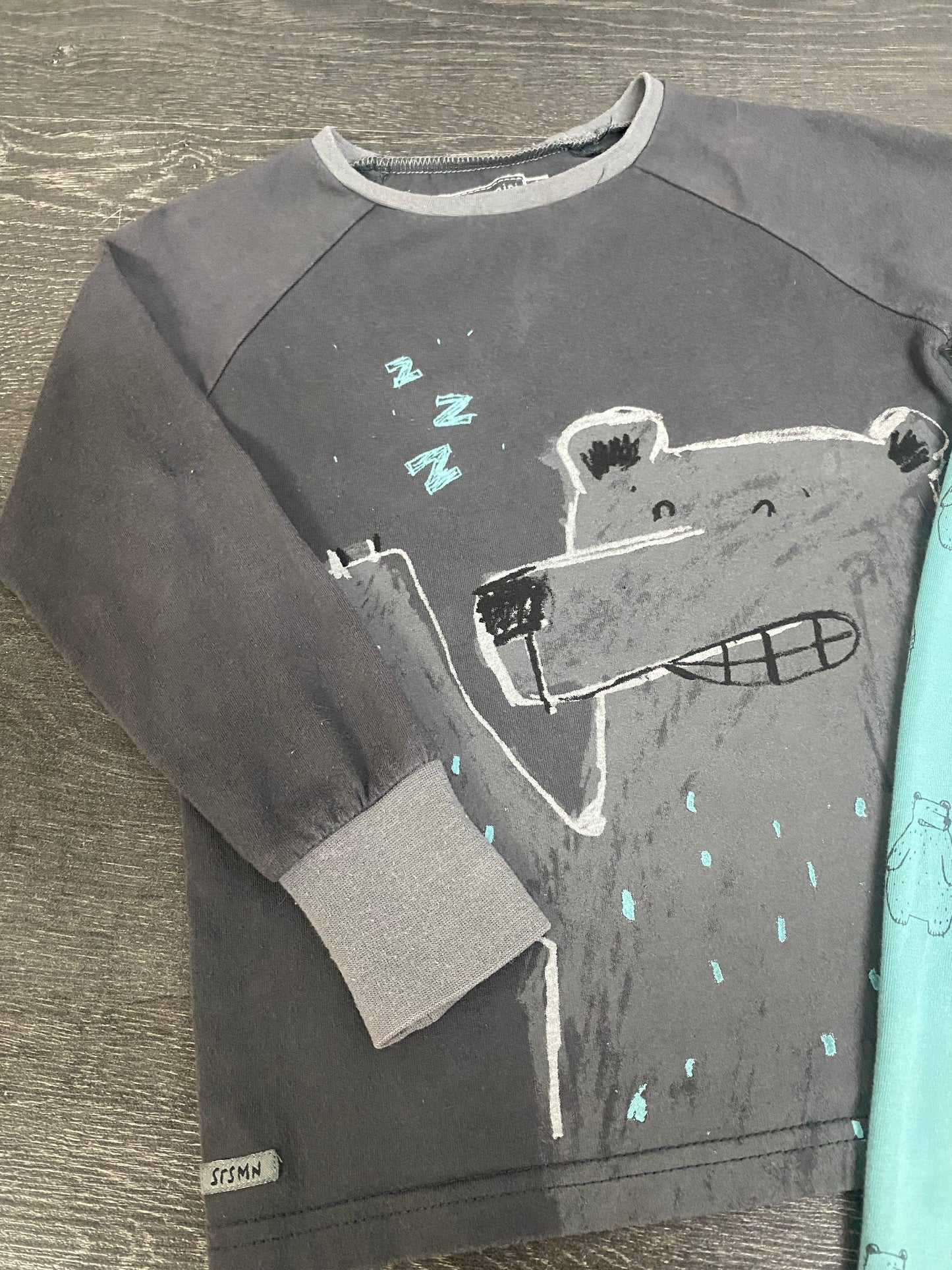 Friperie - 4 ans - pyjama - souris mini