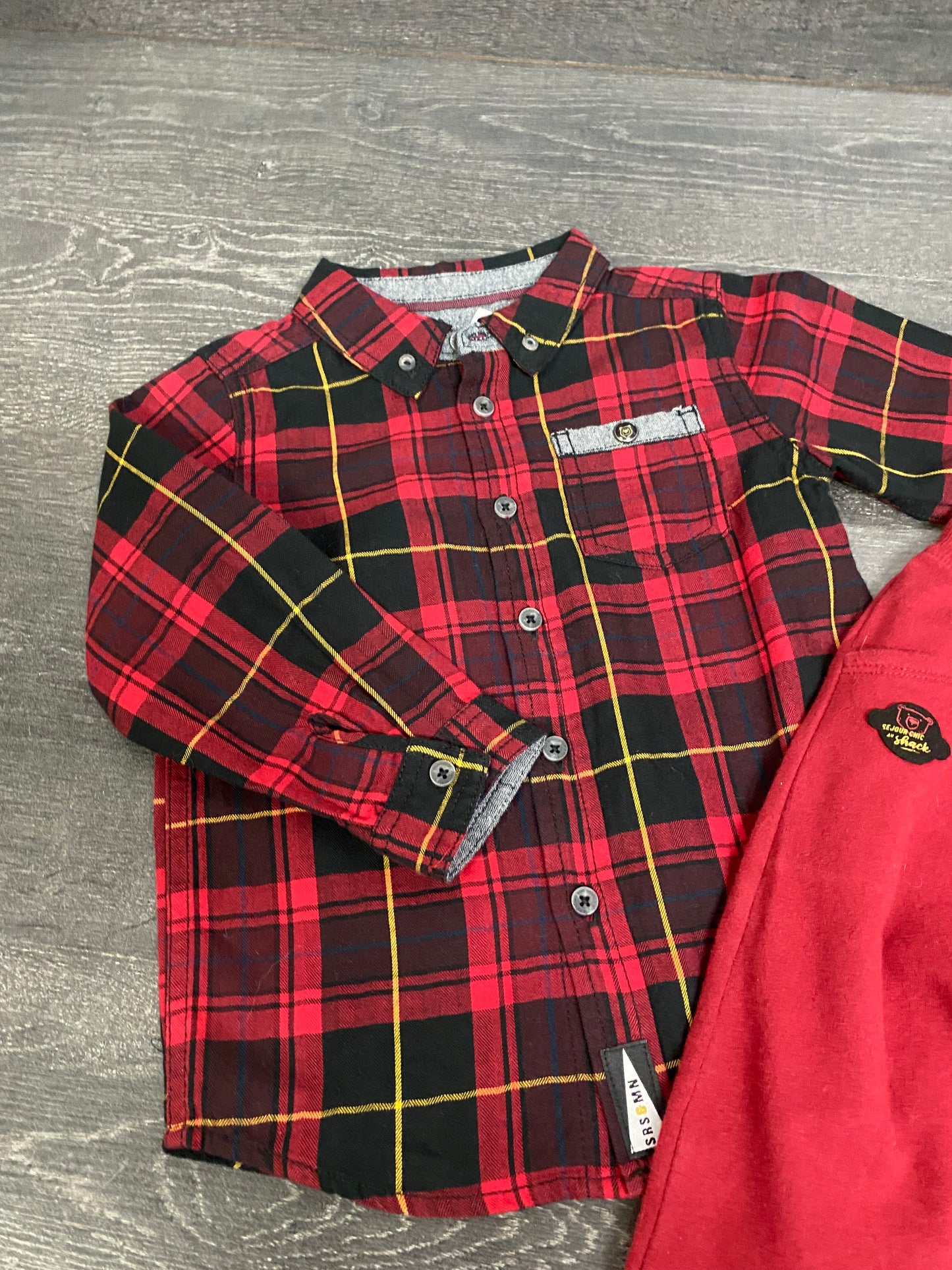 Neuf et usagé - souris mini - 18-24 mois - chemise, pantalon et bas