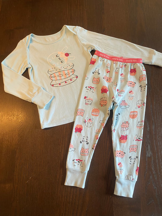 Reservé Friperie - souris mini - pyjama - 2-3 ans - mini tache voir photo