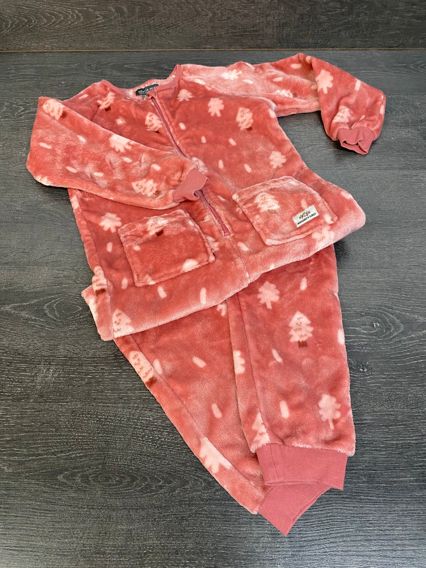 Friperie - pyjama doux - souris mini - 6 ans -