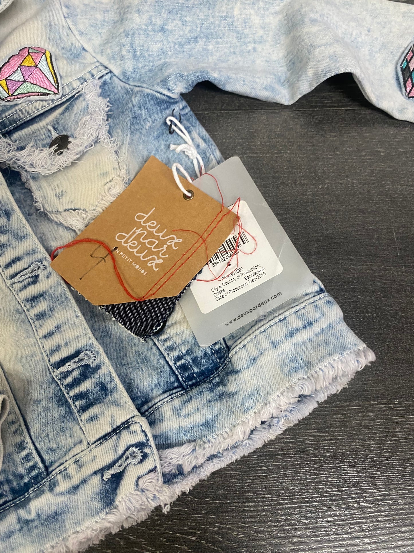 RESERVÉ Sandra ch - valider avec cassandra pour les gr - Veste de jeans - 2x2 - 4 ans -