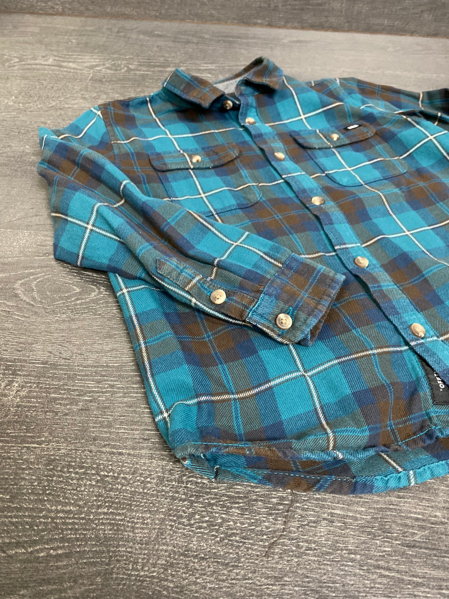 Friperie - chemise - 7 ans - vans