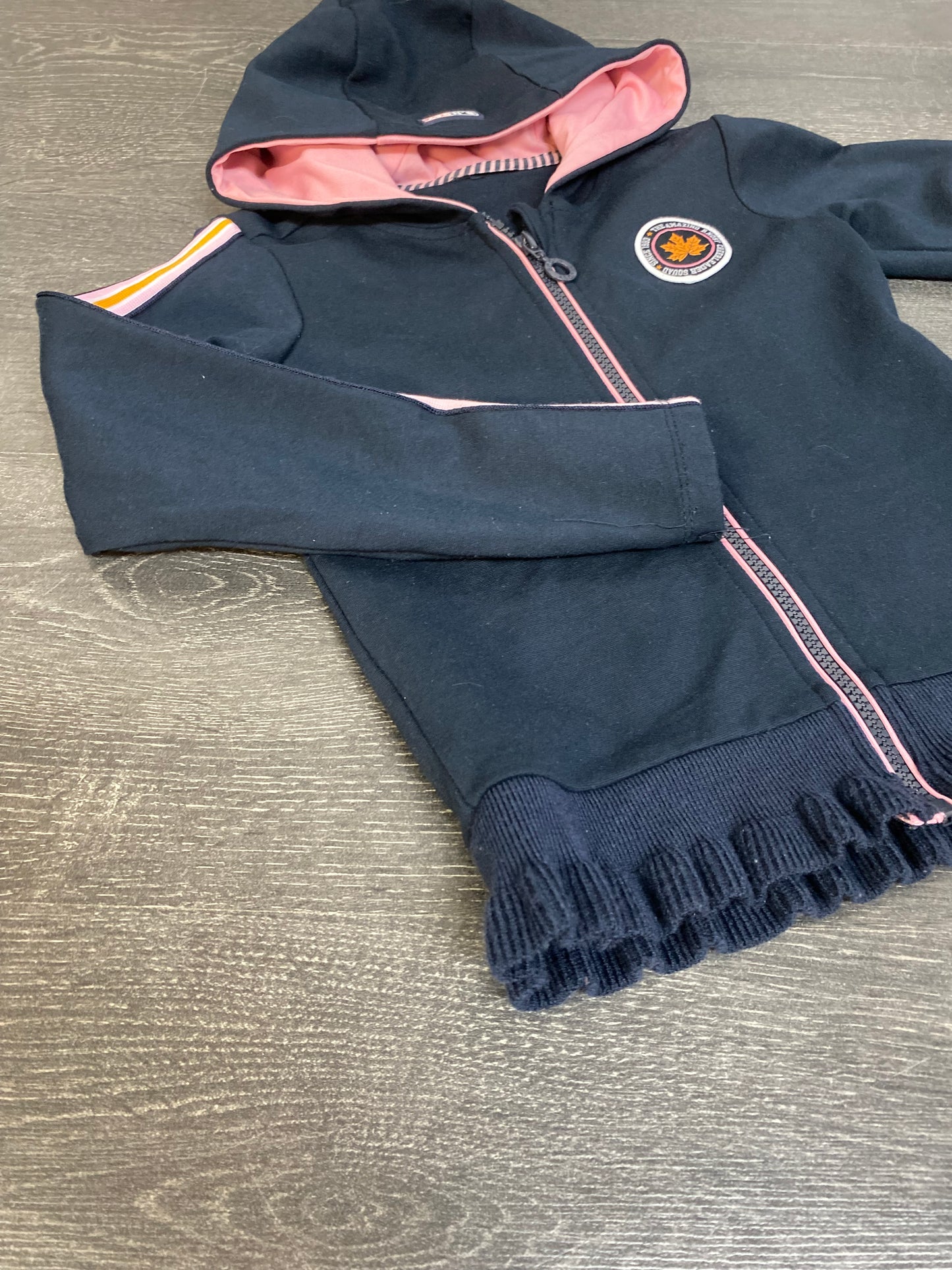 Friperie - veste b.nosy - sans etiquette de grandeur semble 4-5 ans - navy