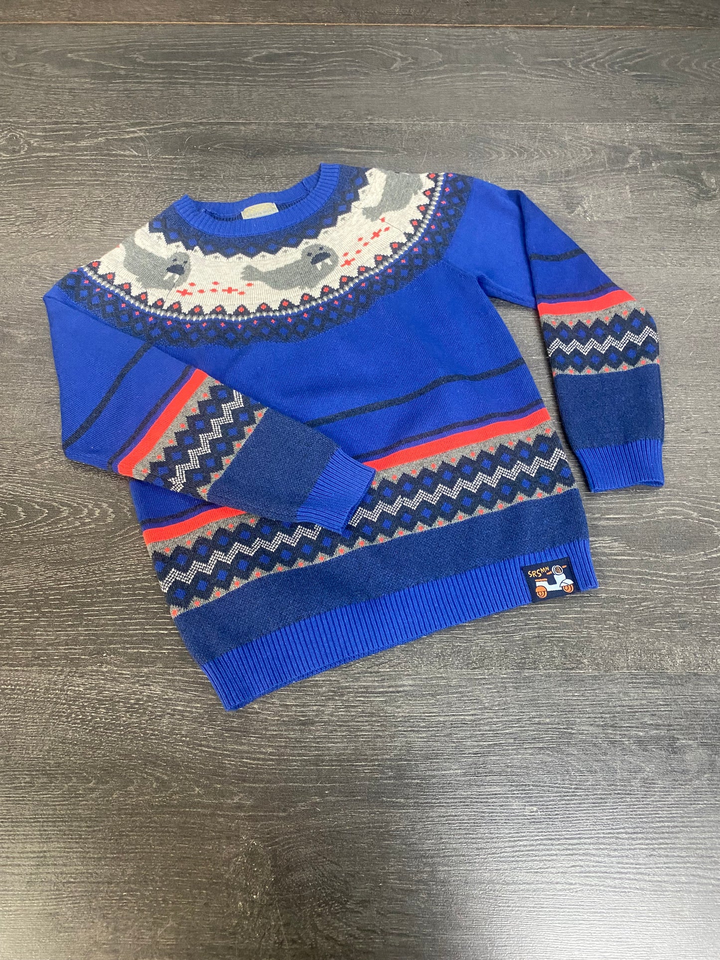 Friperie - souris mini - 6 ans - tricot