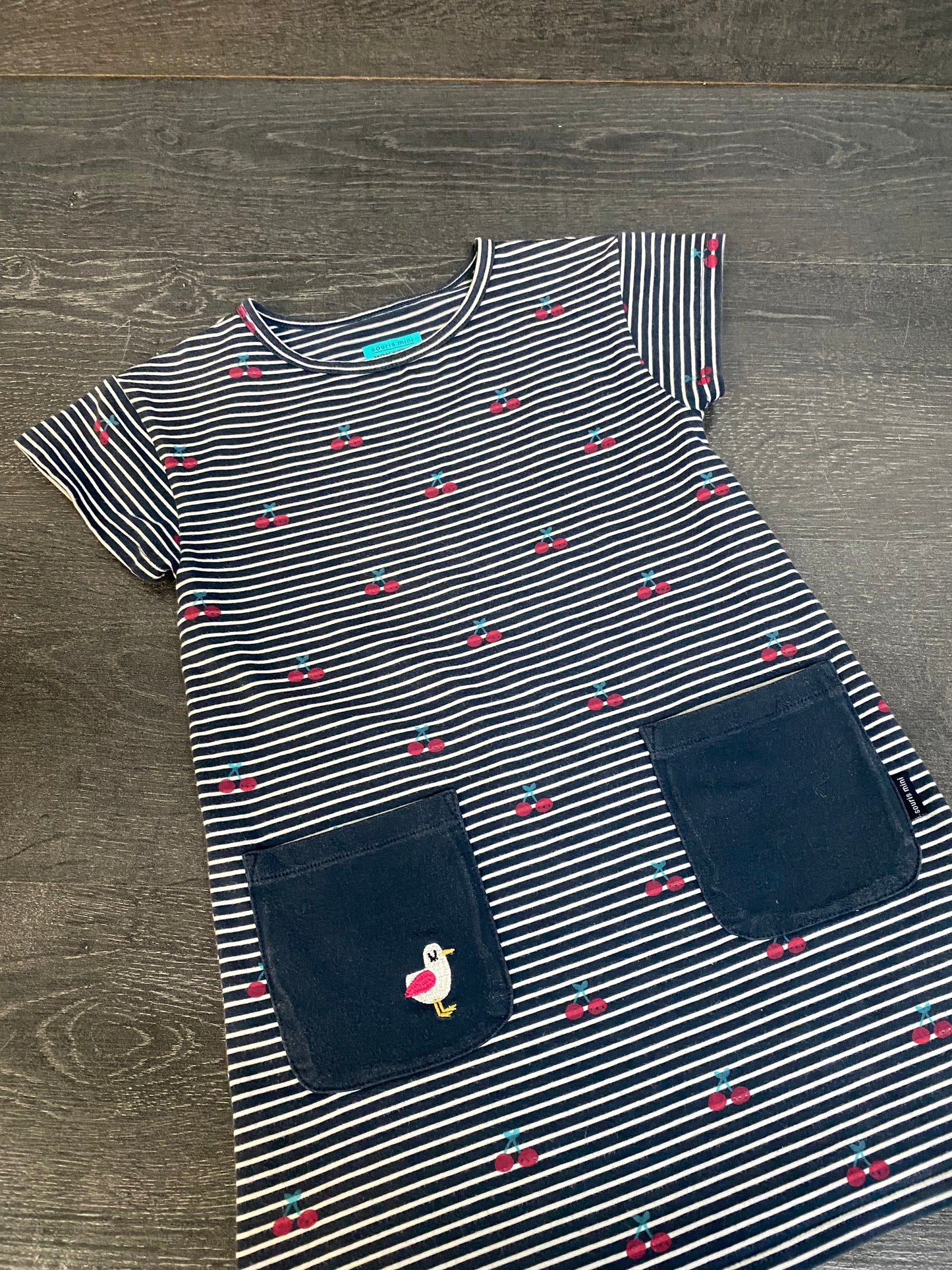 Friperie - robe mouette - 5 ans -