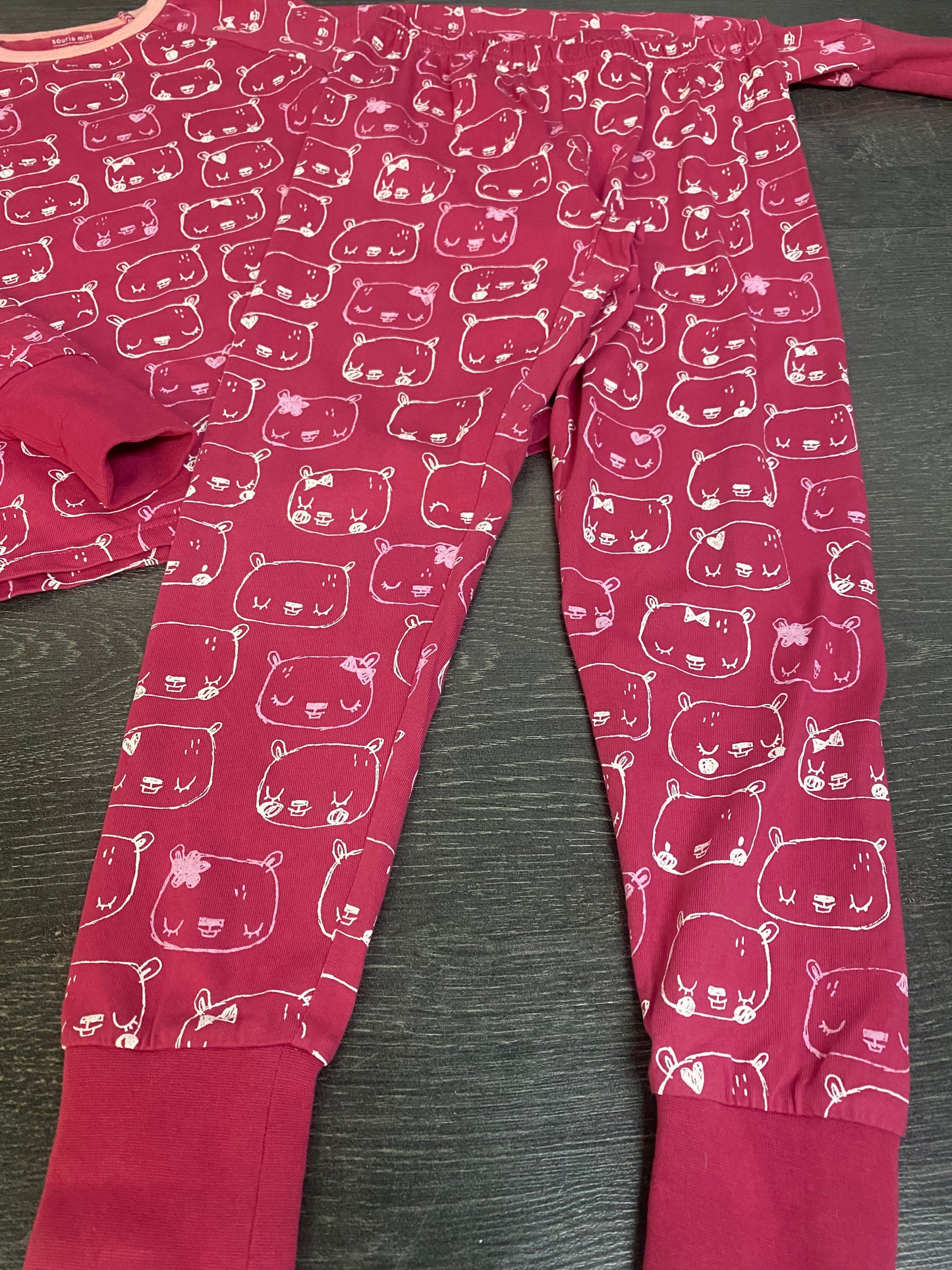 Friperie comme neuf - Pyjama - 6 ans - souris mini -
