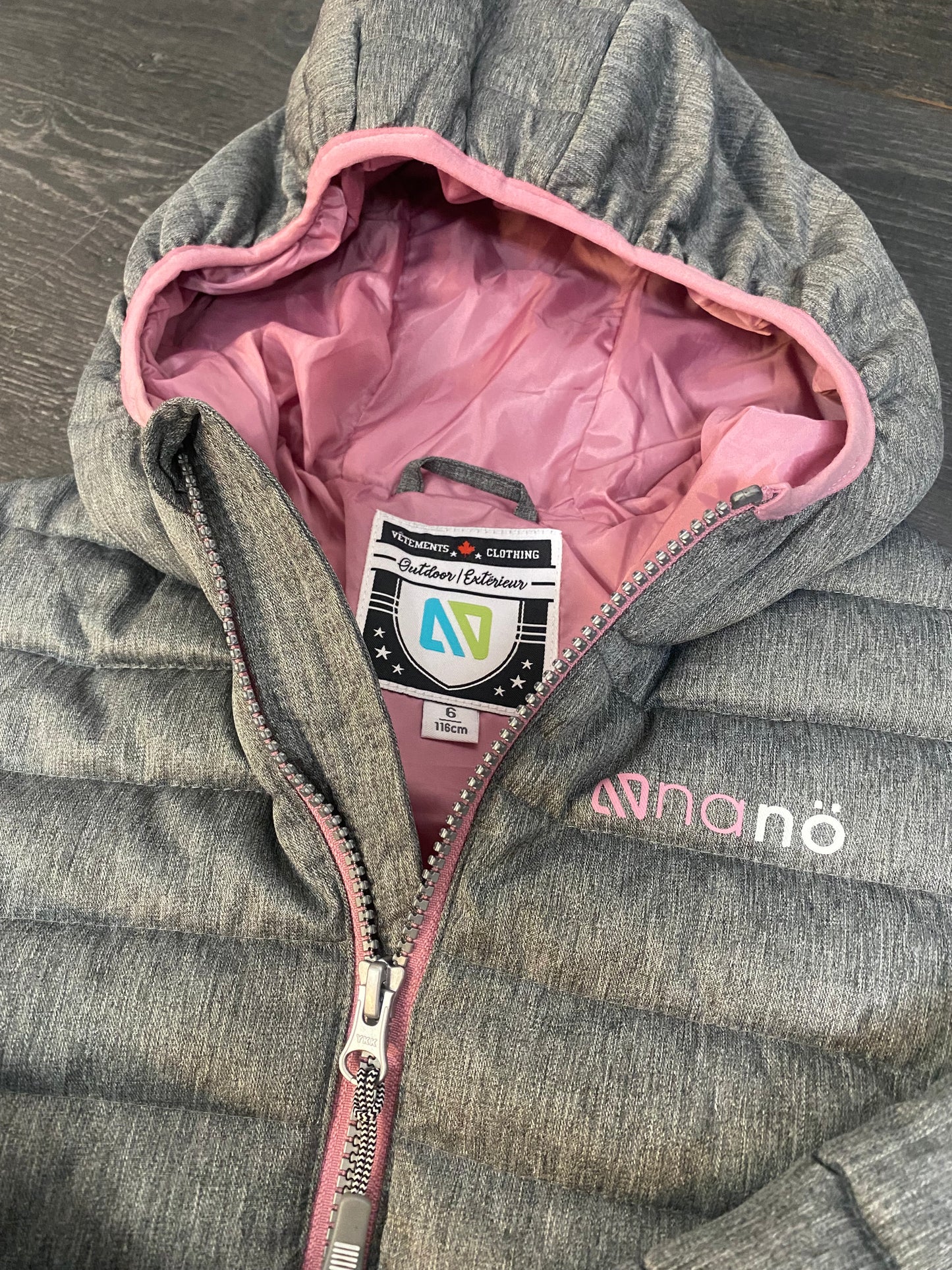Friperie - comme neuf - nano 6 ans - manteau d’hiver de ville