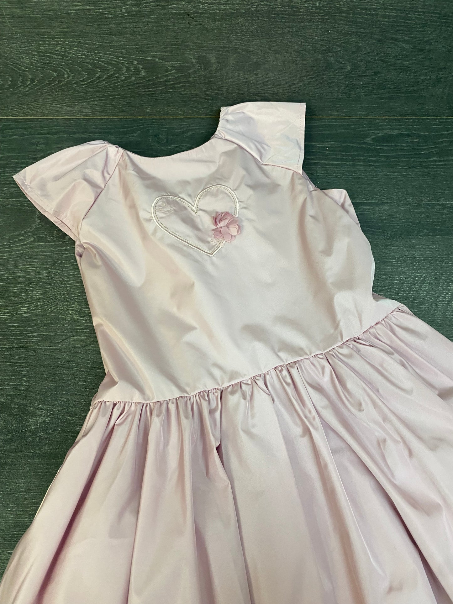 Robe taffetas - souris mini - 12 ans