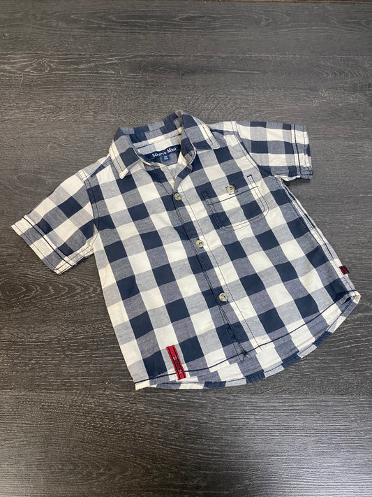 Friperie - souris mini - 24 mois - chemise