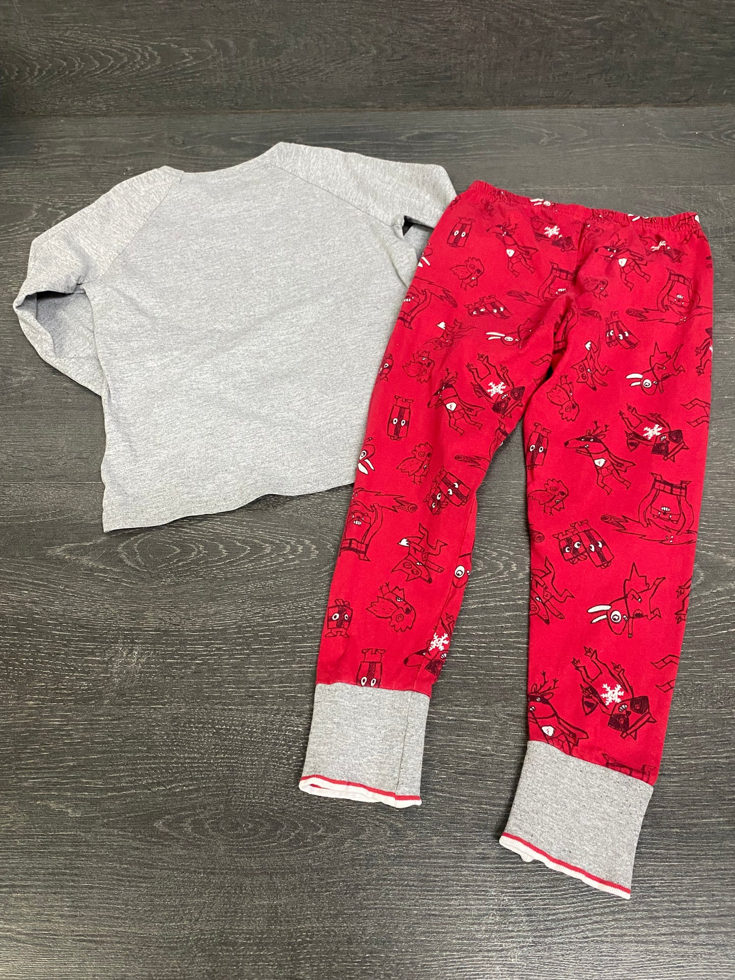 Friperie - mini qq chose sur un genou - souris mini - 5 ans - pyjama
