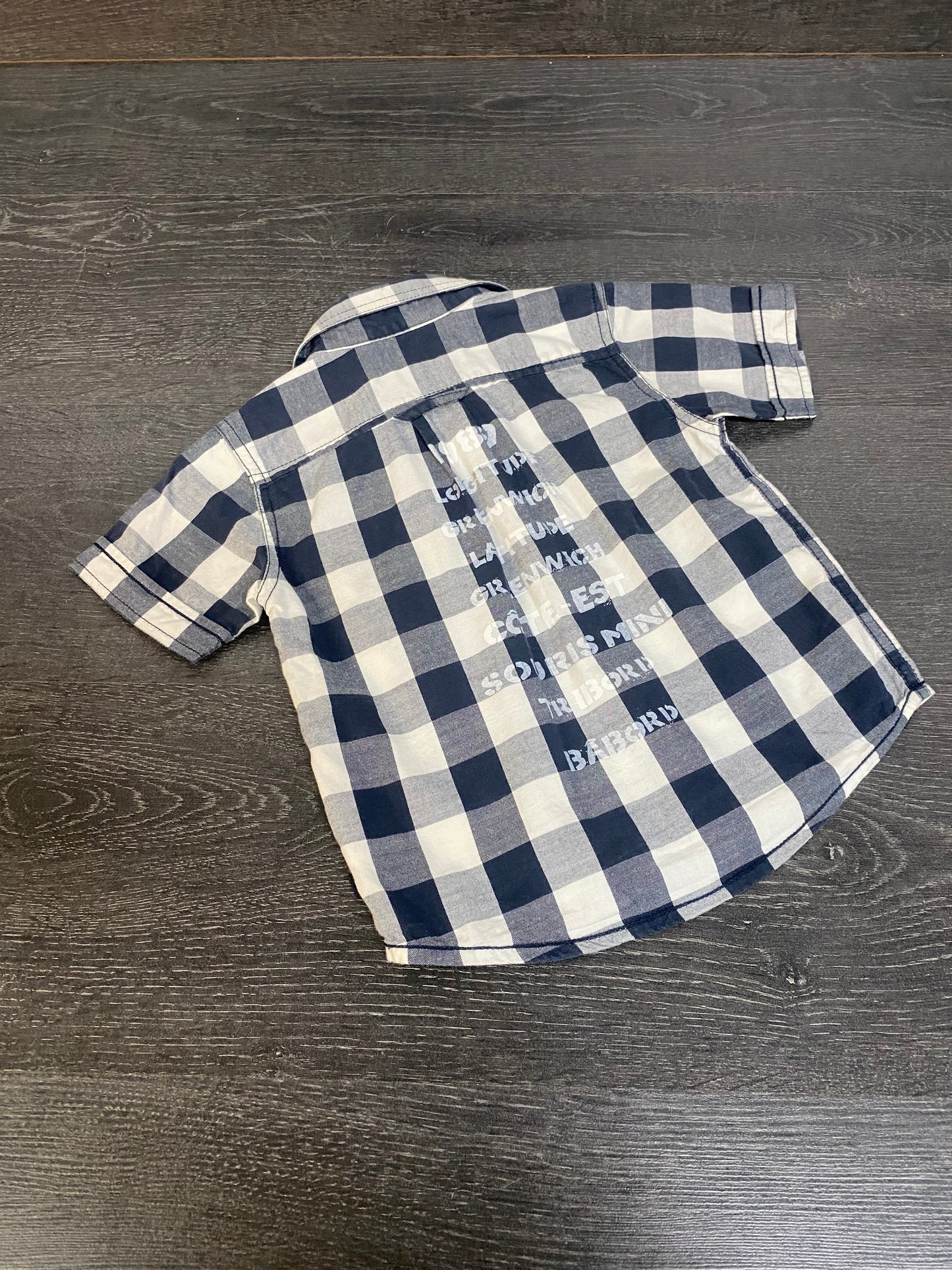Friperie - souris mini - 24 mois - chemise