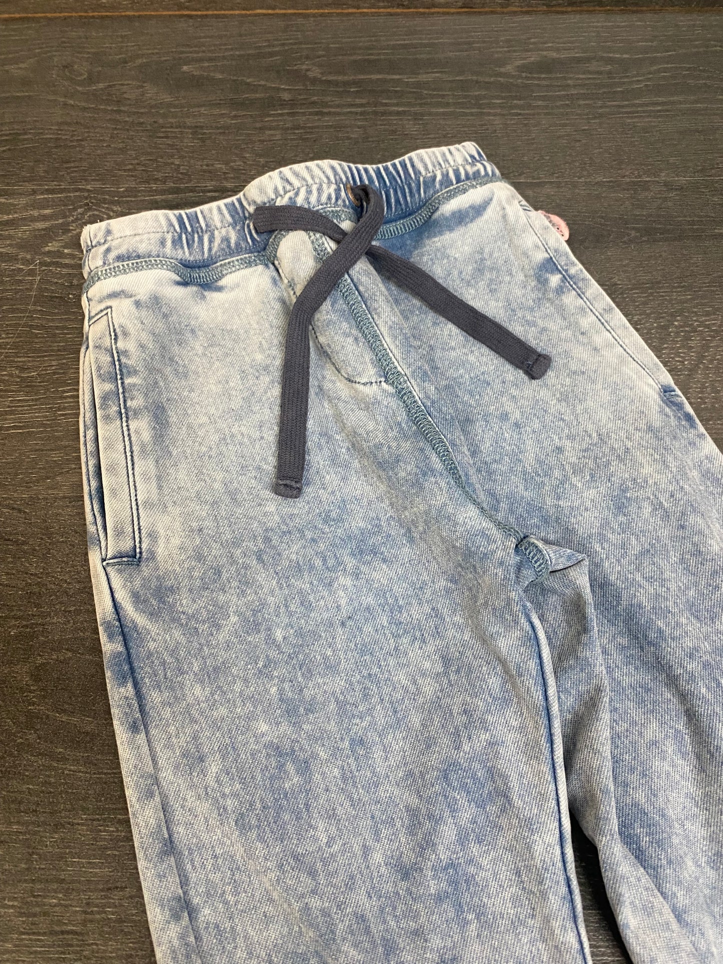Friperie - souris mini - 6 ans - jeans jogger