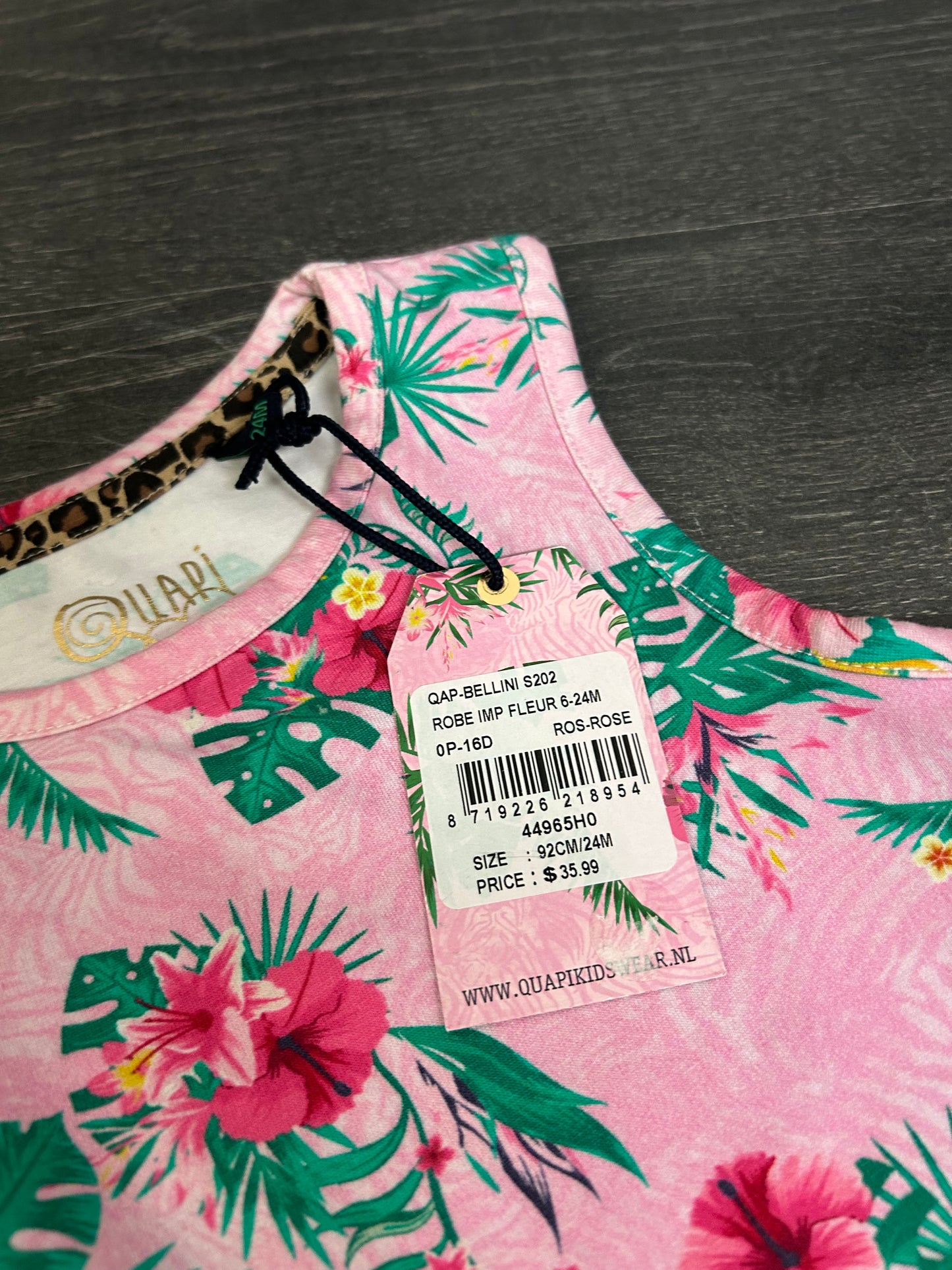 Neuf - quapi - 24 mois - robe tunique