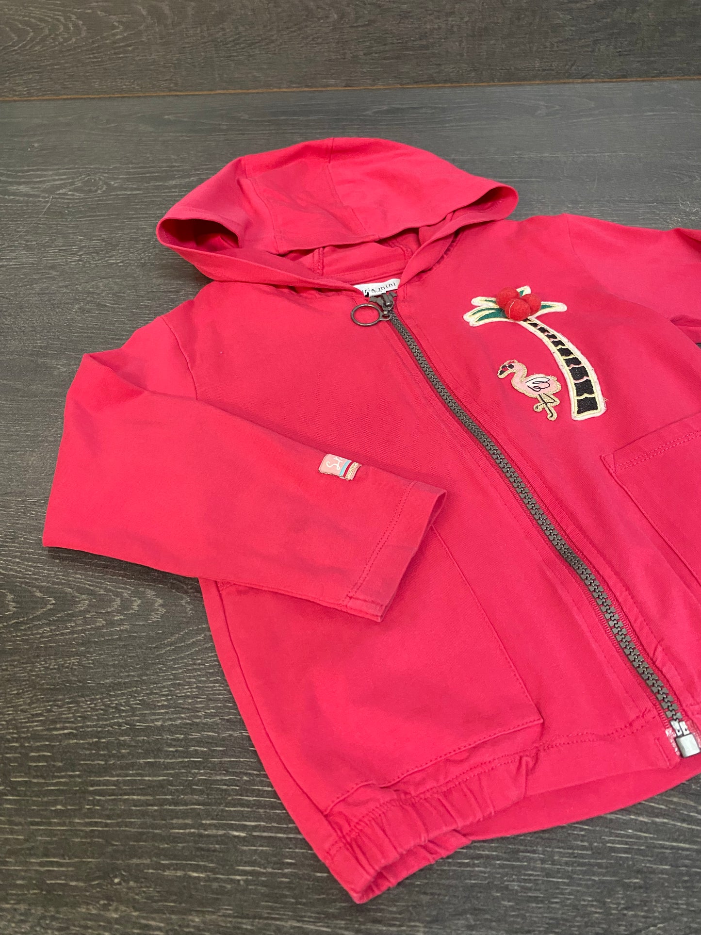 Friperie - veste capuchon - 3 ans - souris mini