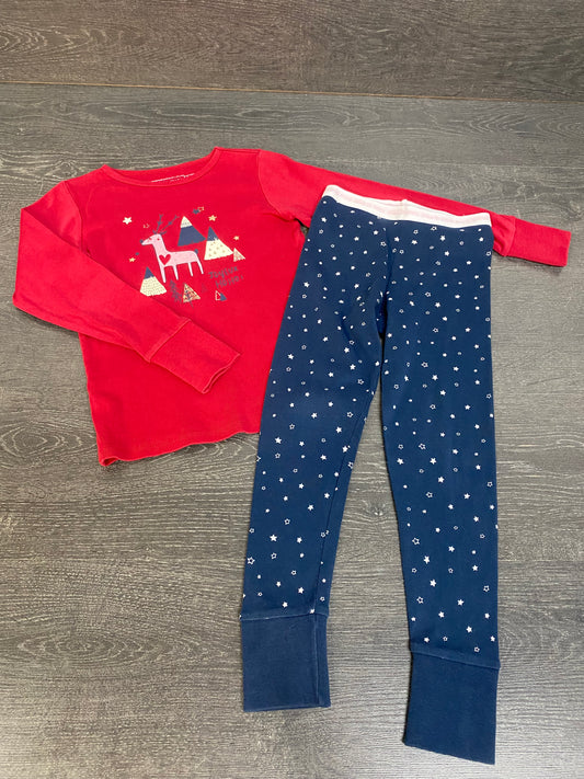 Friperie - pyjama de noel - 4-5 ans - souris mini