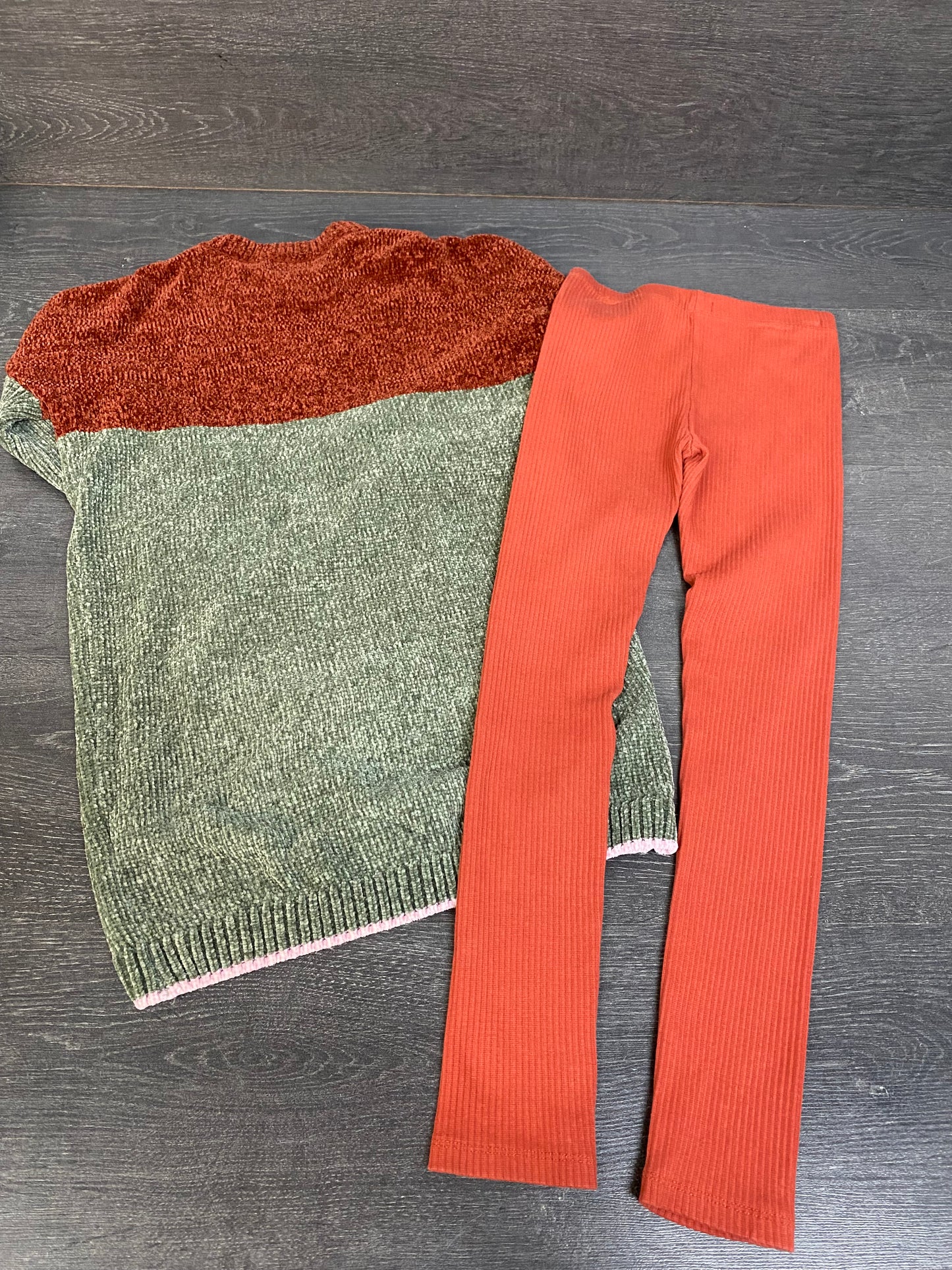 Friperie tunique et legging - 8 ans - souris mini