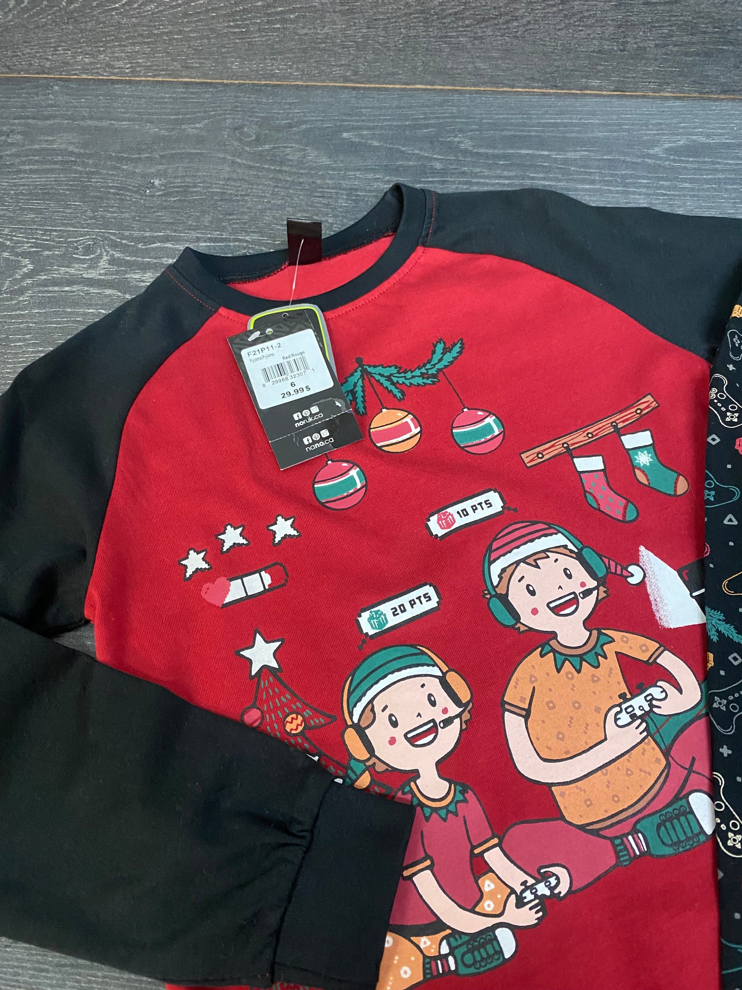 Pyjama de noel - nano - 6 ans