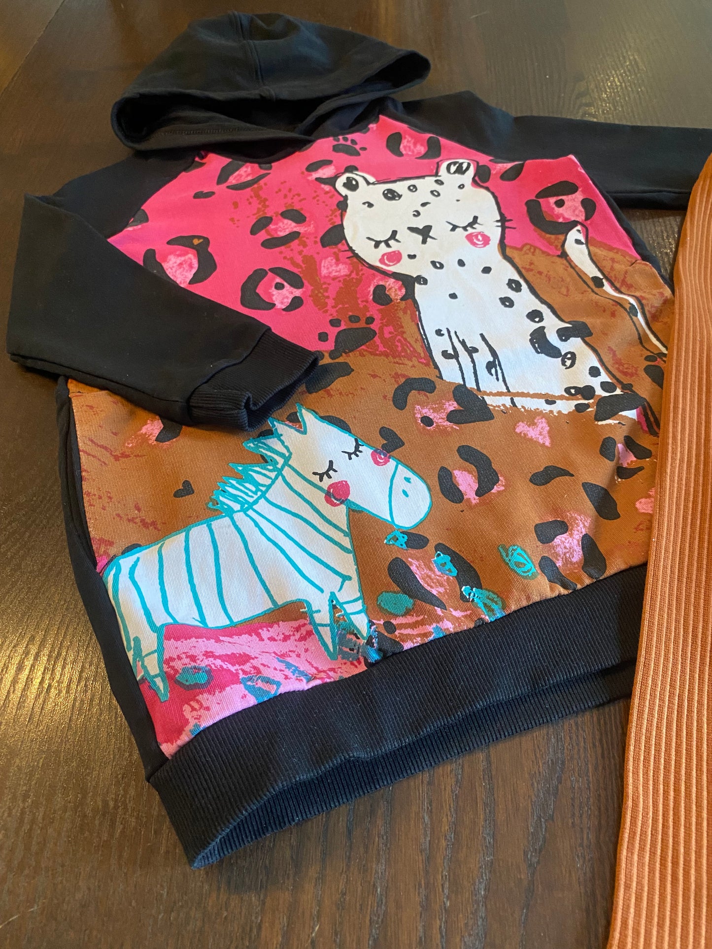 Friperie - duo tunique et legging - 3 ans - tres bel etat