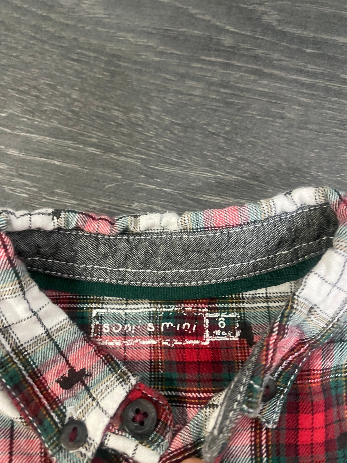 Friperie - chemise et debardeur - 6 ans - souris mini