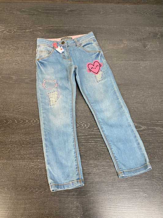 Friperie - jeans - 3 ans - souris mini