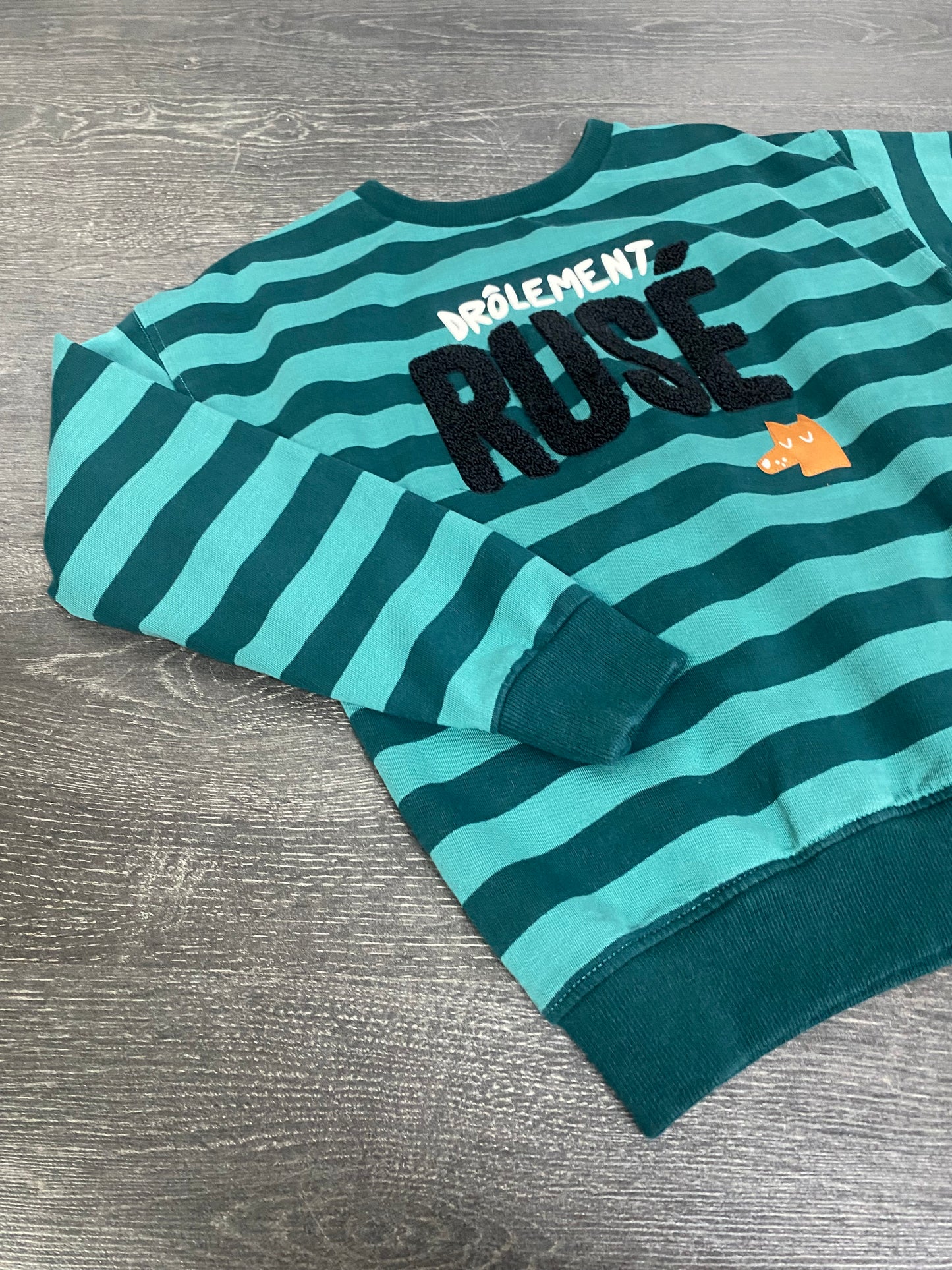 Friperie - comme neuf - 7 ans - crewneck m. Longues -