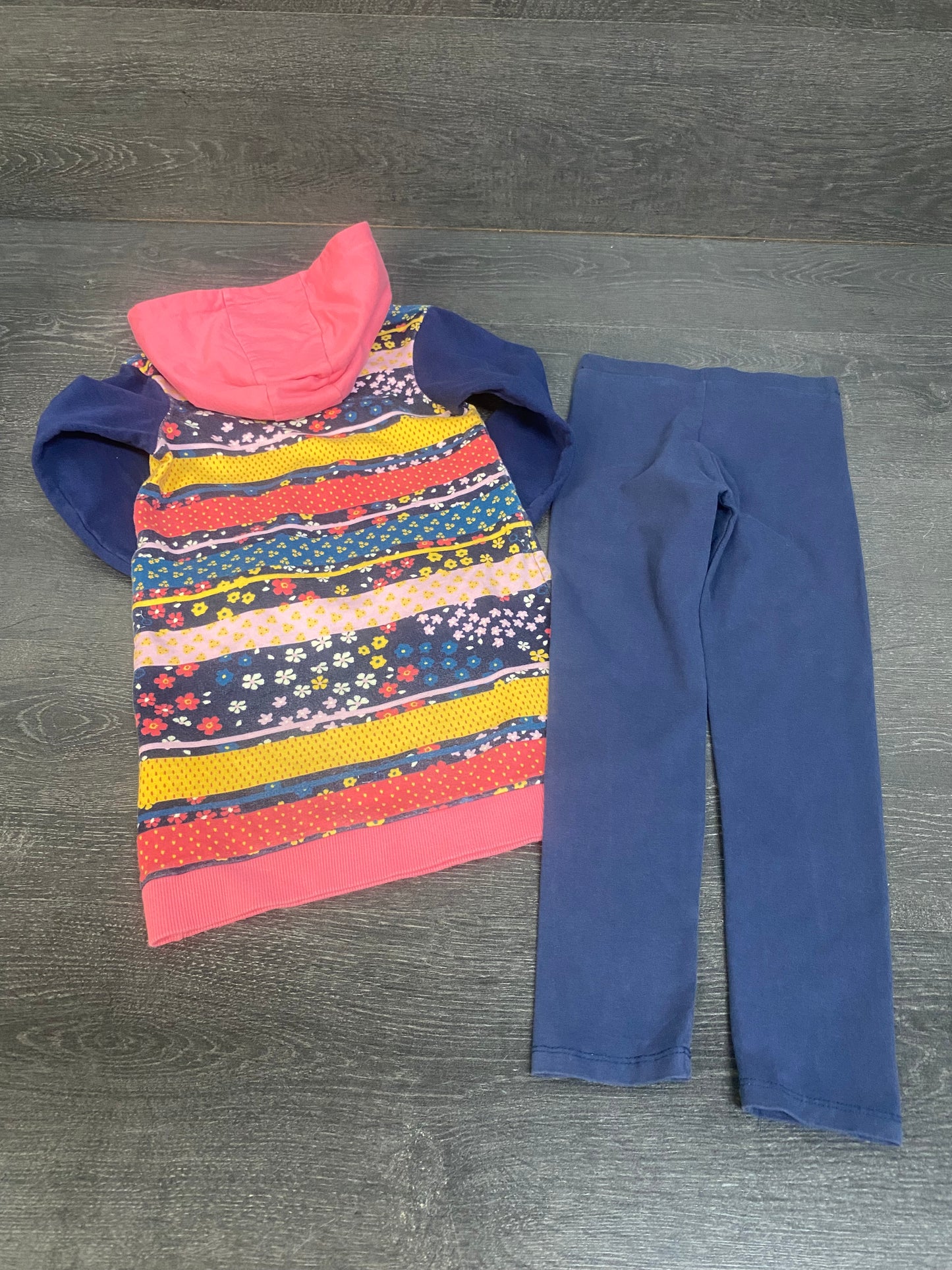 Friperie - tunique et legging - 5 ans - tuc tuc