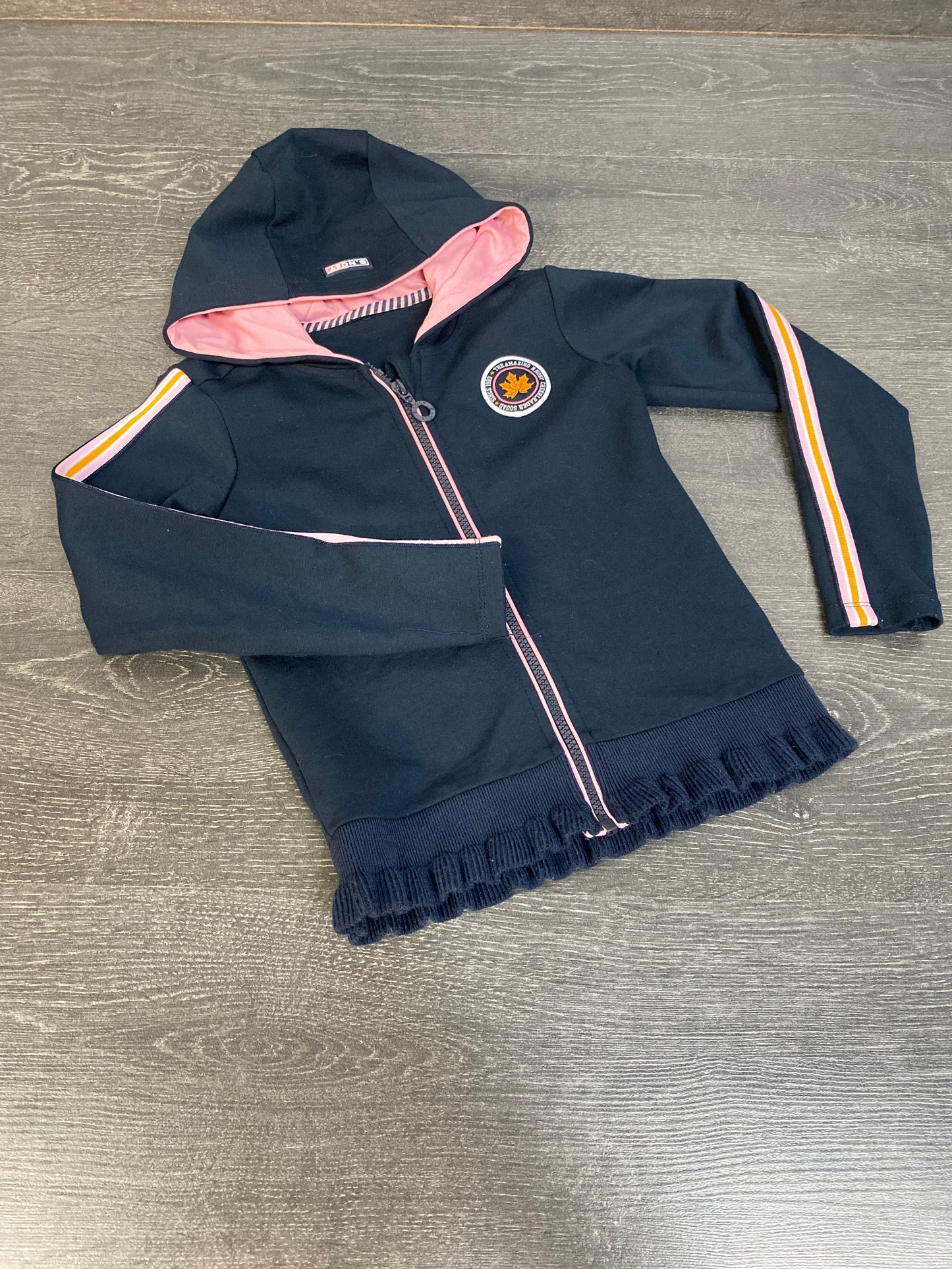 Friperie - veste b.nosy - sans etiquette de grandeur semble 4-5 ans - navy