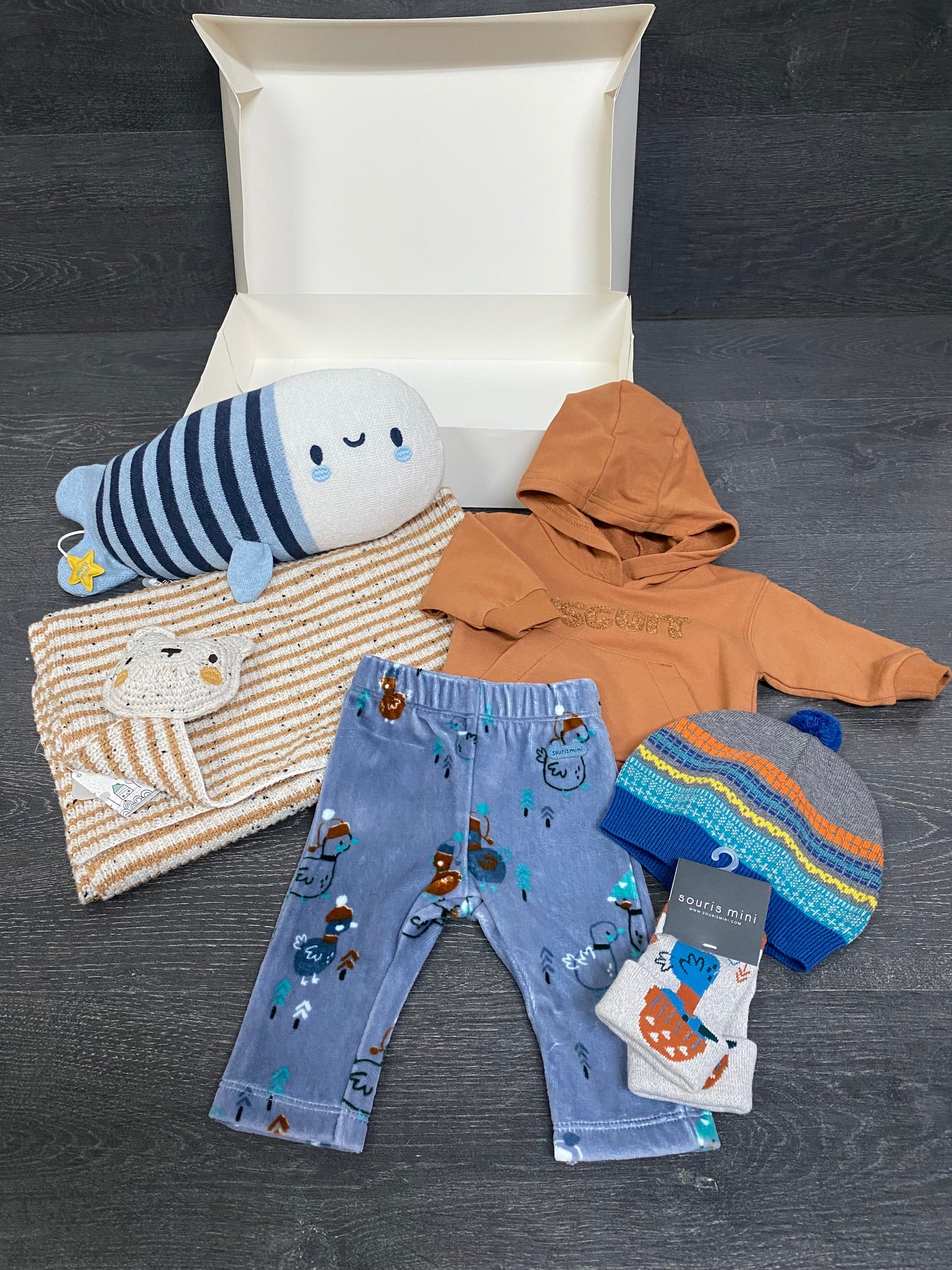 Boite cadeau de naissance -