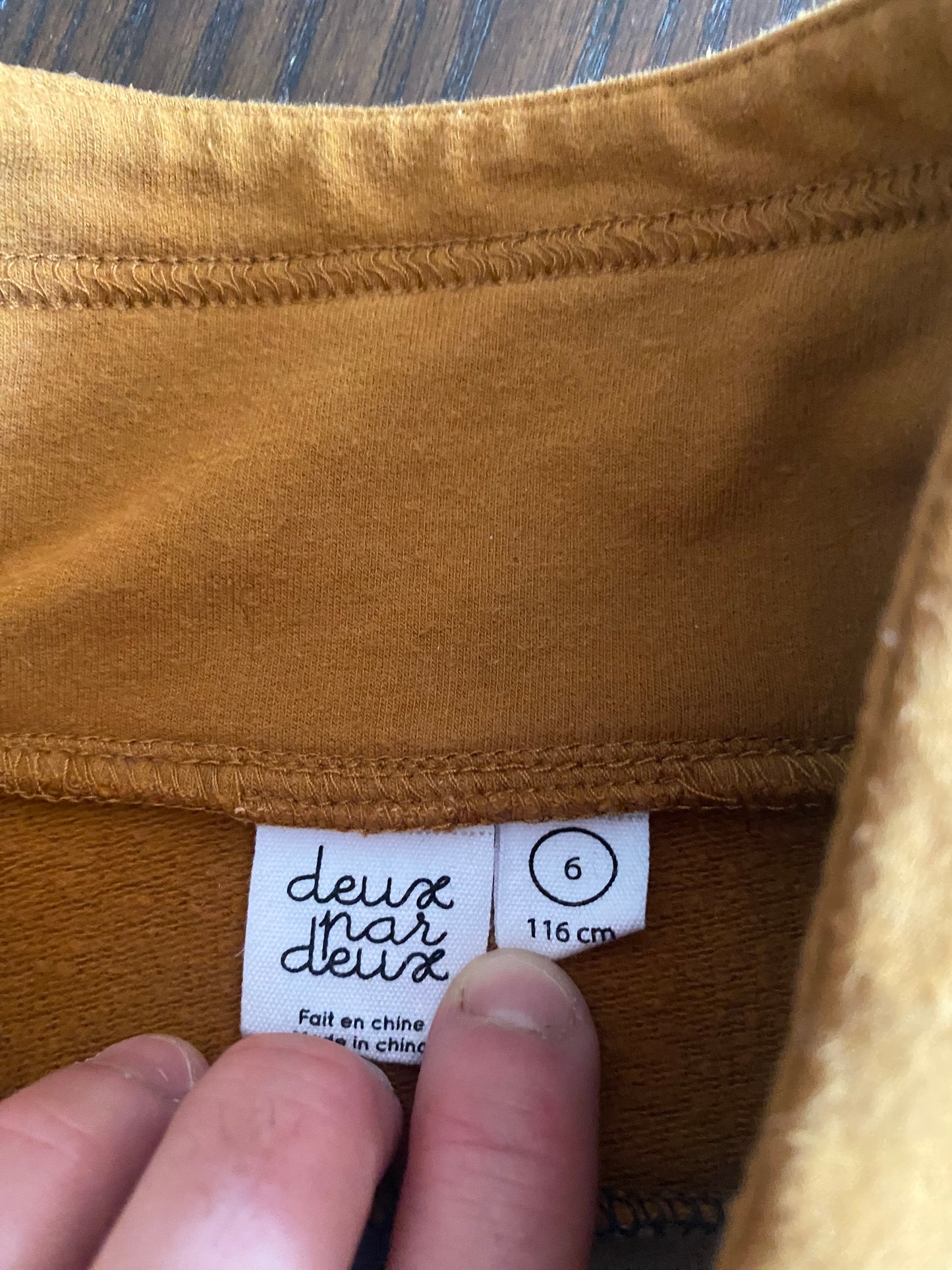 Friperie - 2x2 - mock neck - 6 ans -