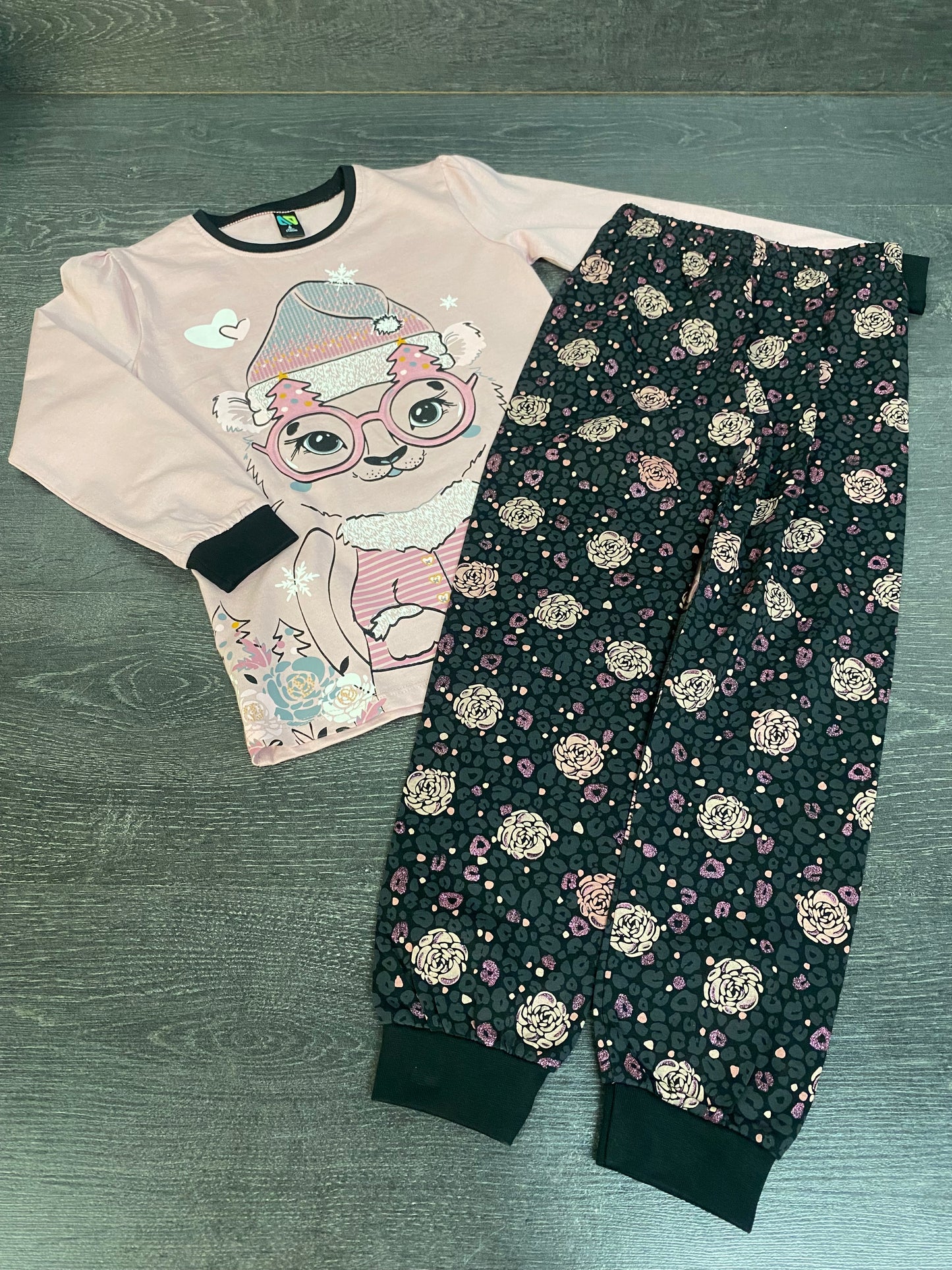 Friperie comme neuf - pyjama - nano - 6 ans