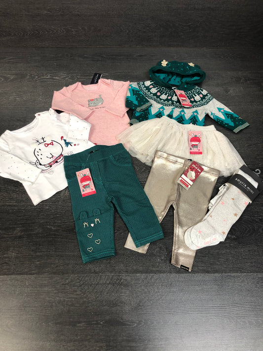 PROMO 90$ - Lot bebe - souris mini - 6-9 mois