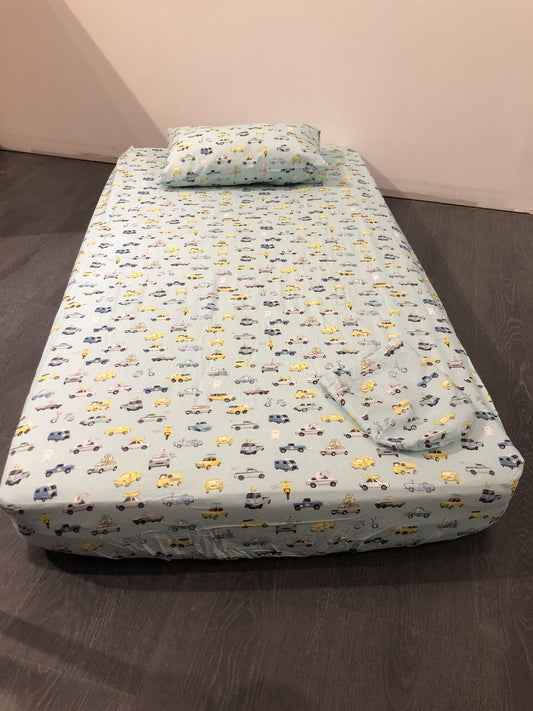 Drap Contour Et Oreiller Bassinette - Souris Mini