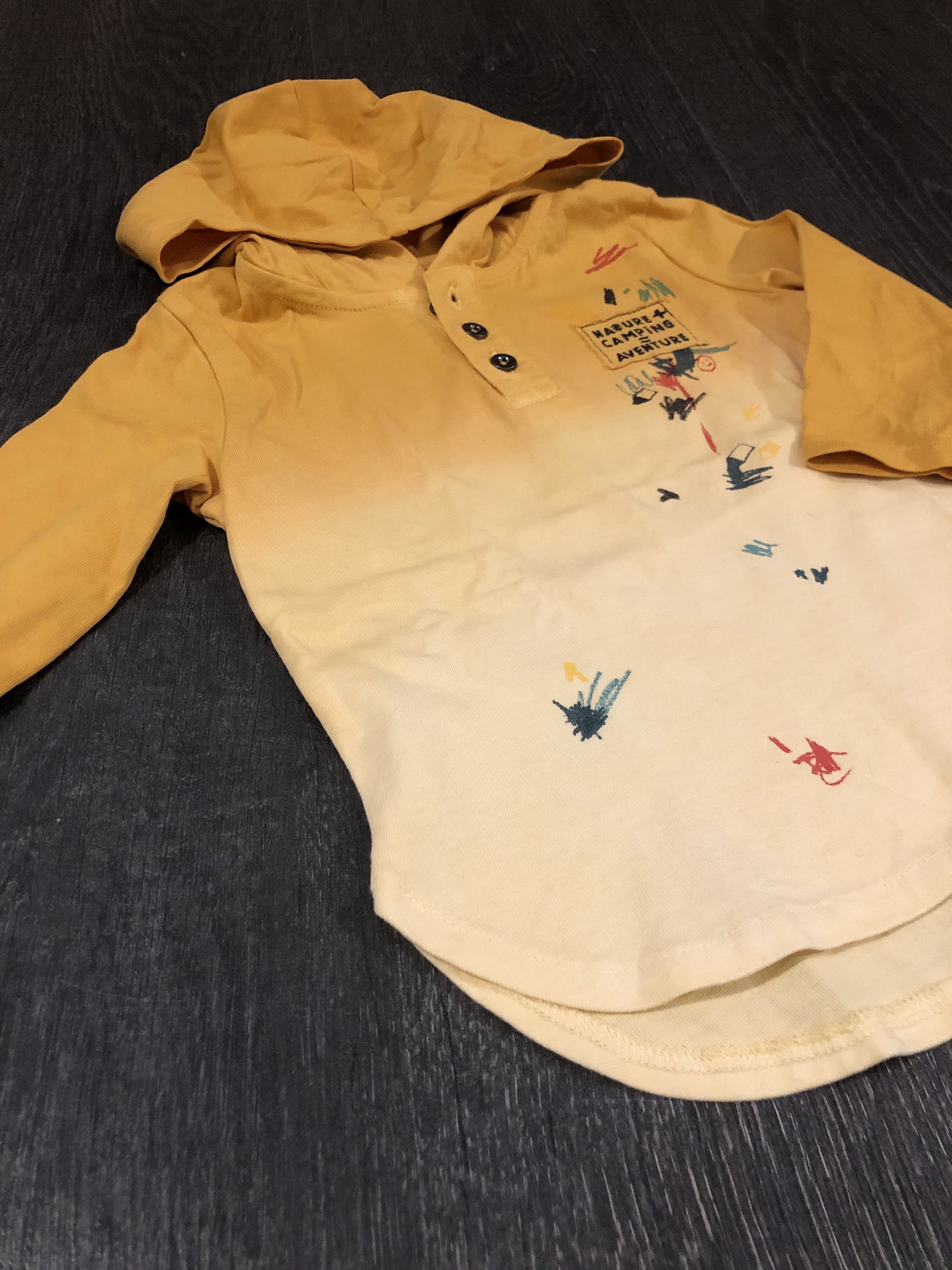 Hoodie Manches Longues - Souris Mini 6-9 Mois