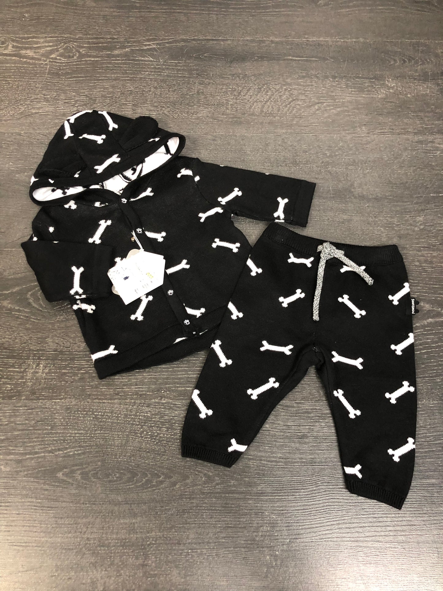 Duo tricot - souris mini - 0-3 mois