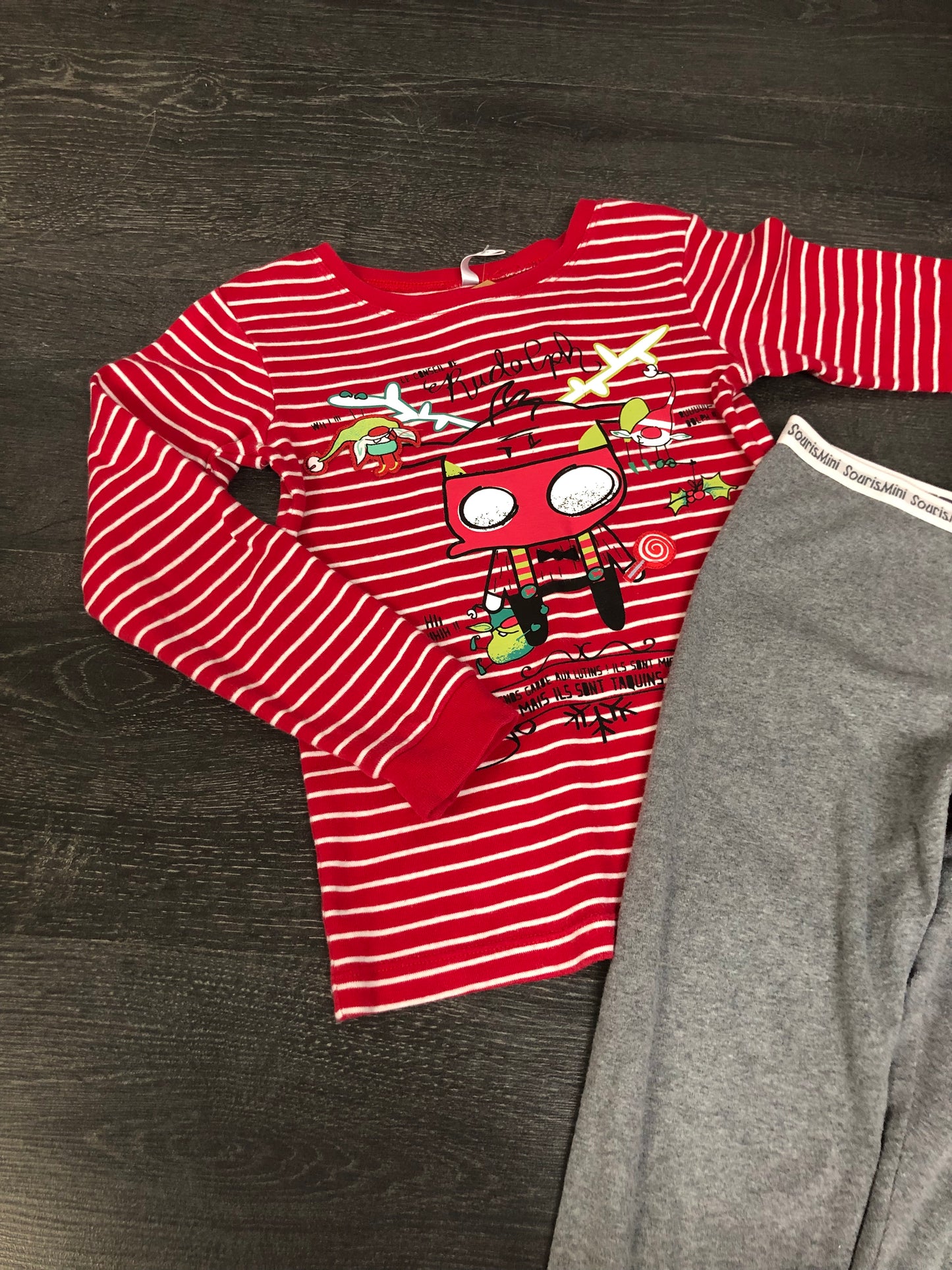 FRIPERIE - pyjama de noel - 5-6 ans