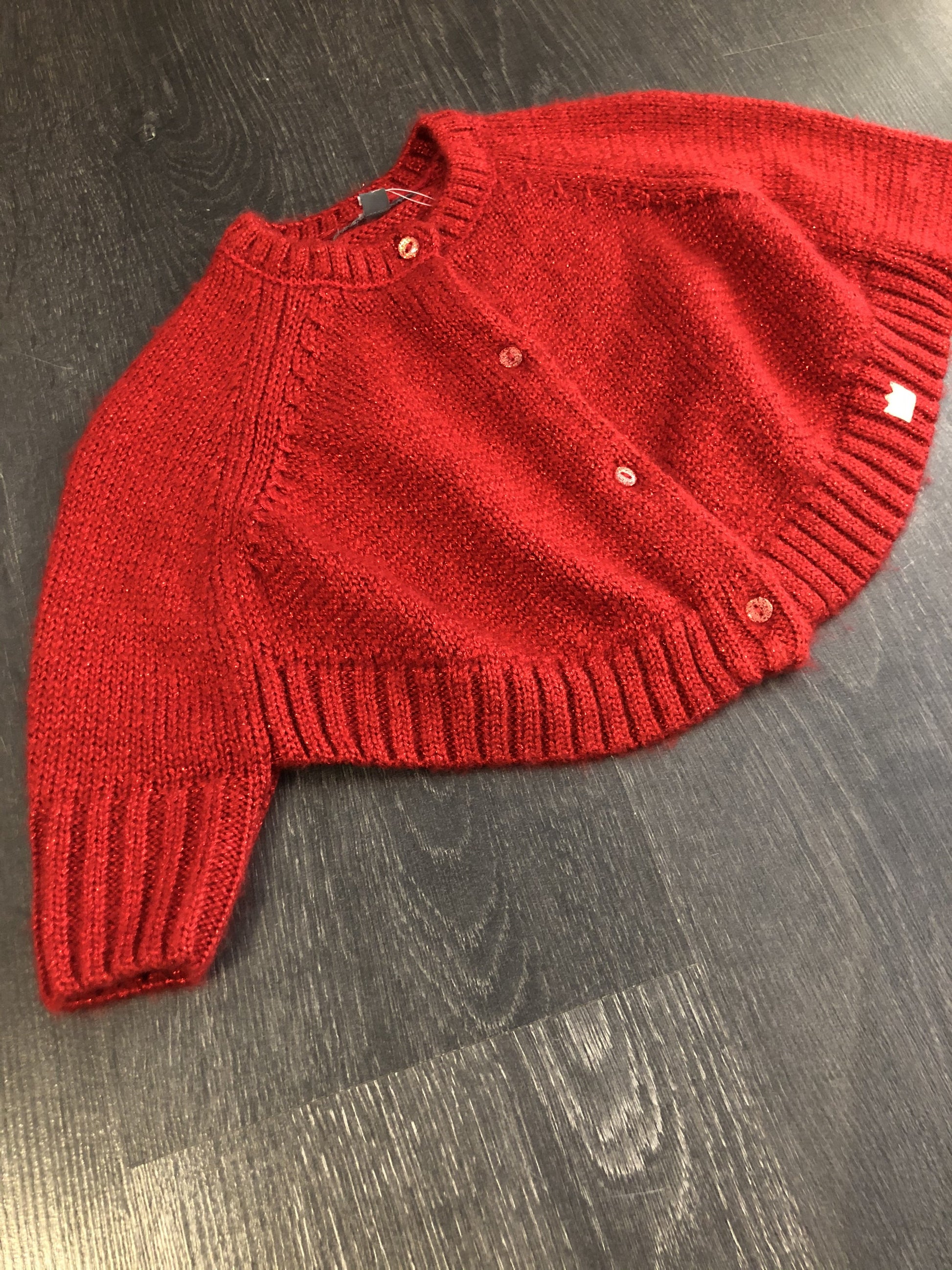 Veste Tricot - Souris Mini 6-12 Mois