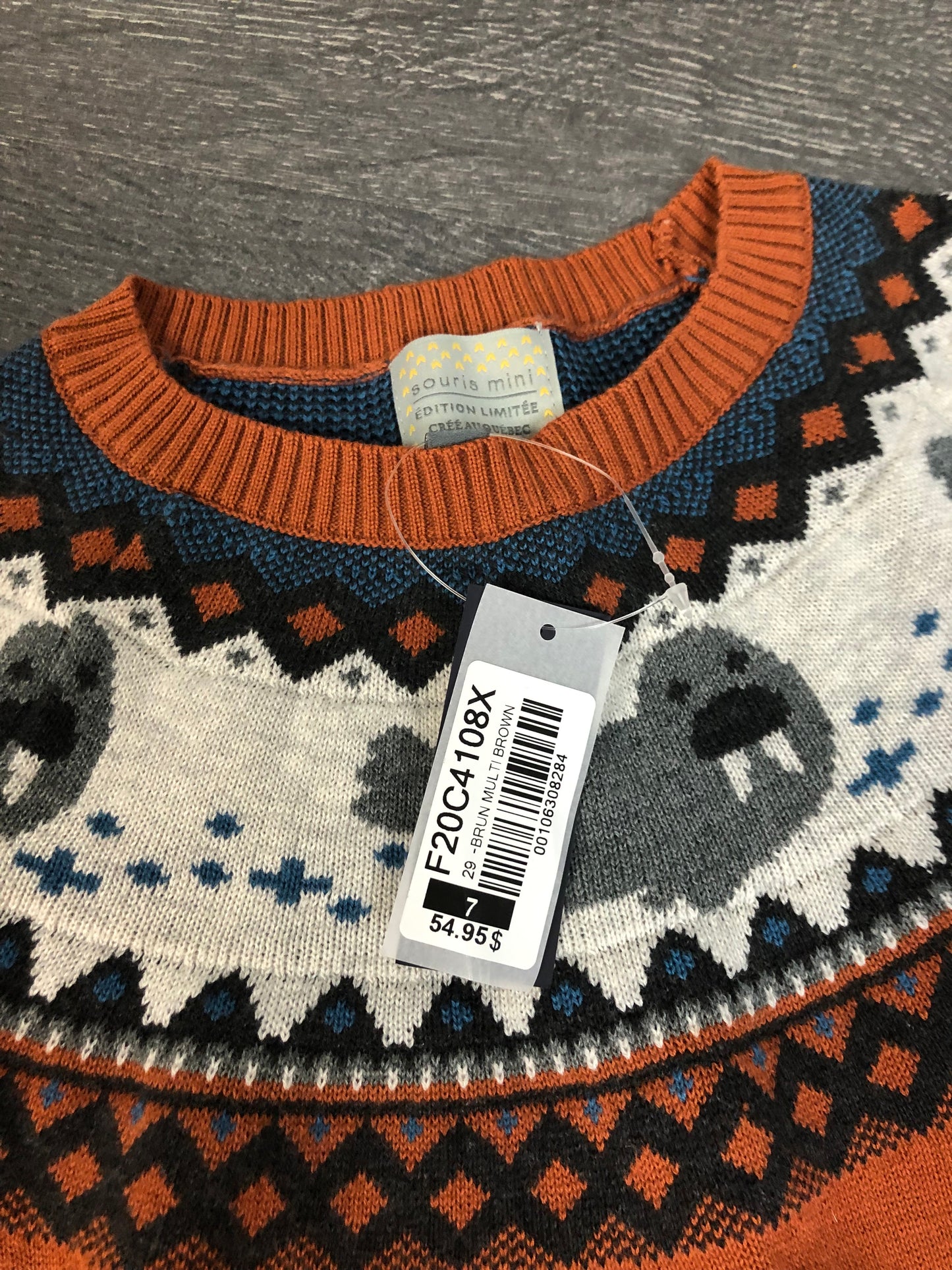 Tricot - souris mini - voir les grandeurs
