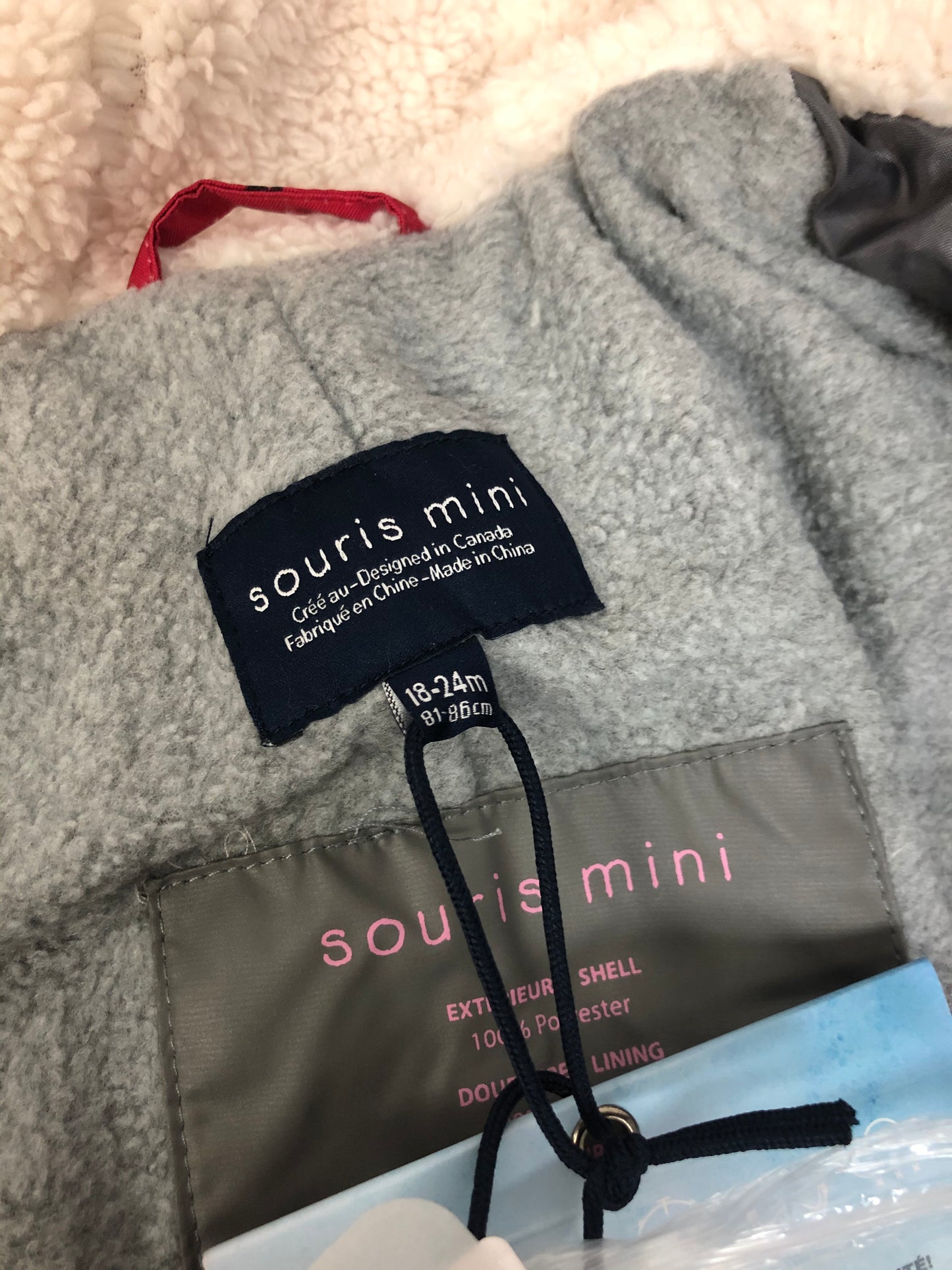 Habit de neige - One piece - souris mini - 18-24 mois