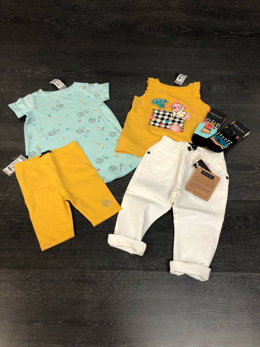 PROMO - 50$ - Lot bébé filles - Souris mini - 6-9 mois