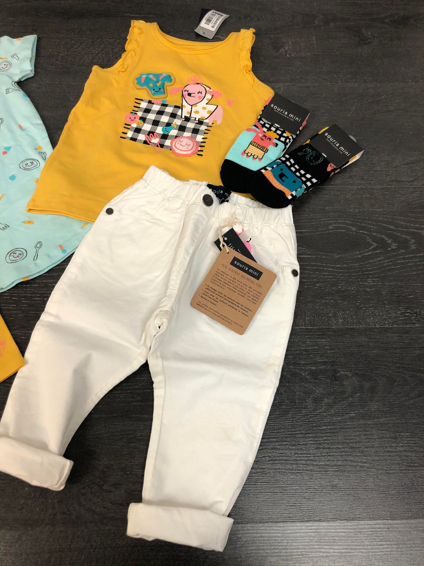 PROMO - 50$ - Lot bébé filles - Souris mini - 6-9 mois