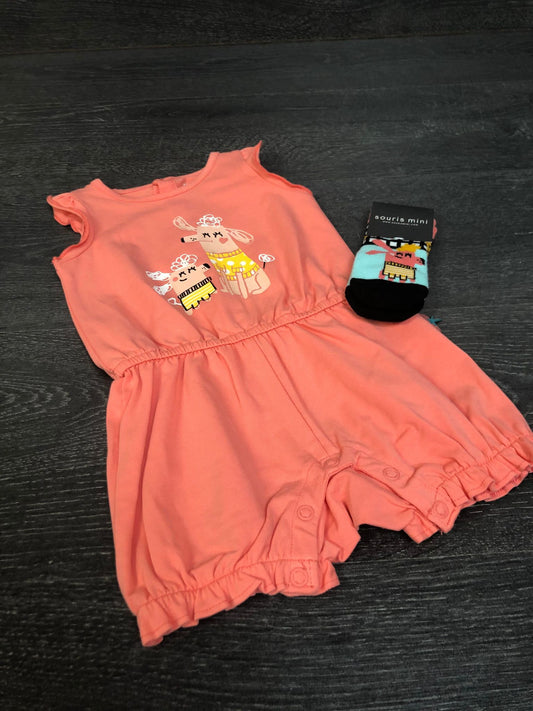 One piece et bas - souris mini - voir les grandeurs