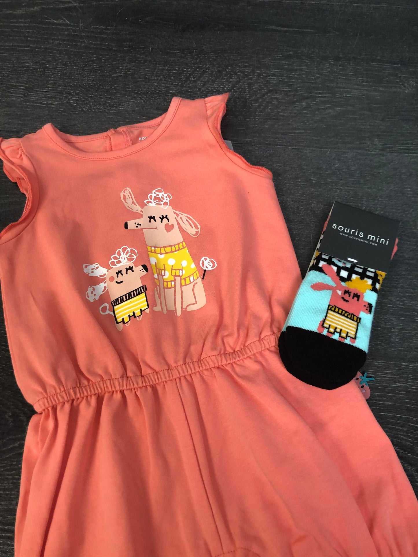 One piece et bas - souris mini - voir les grandeurs